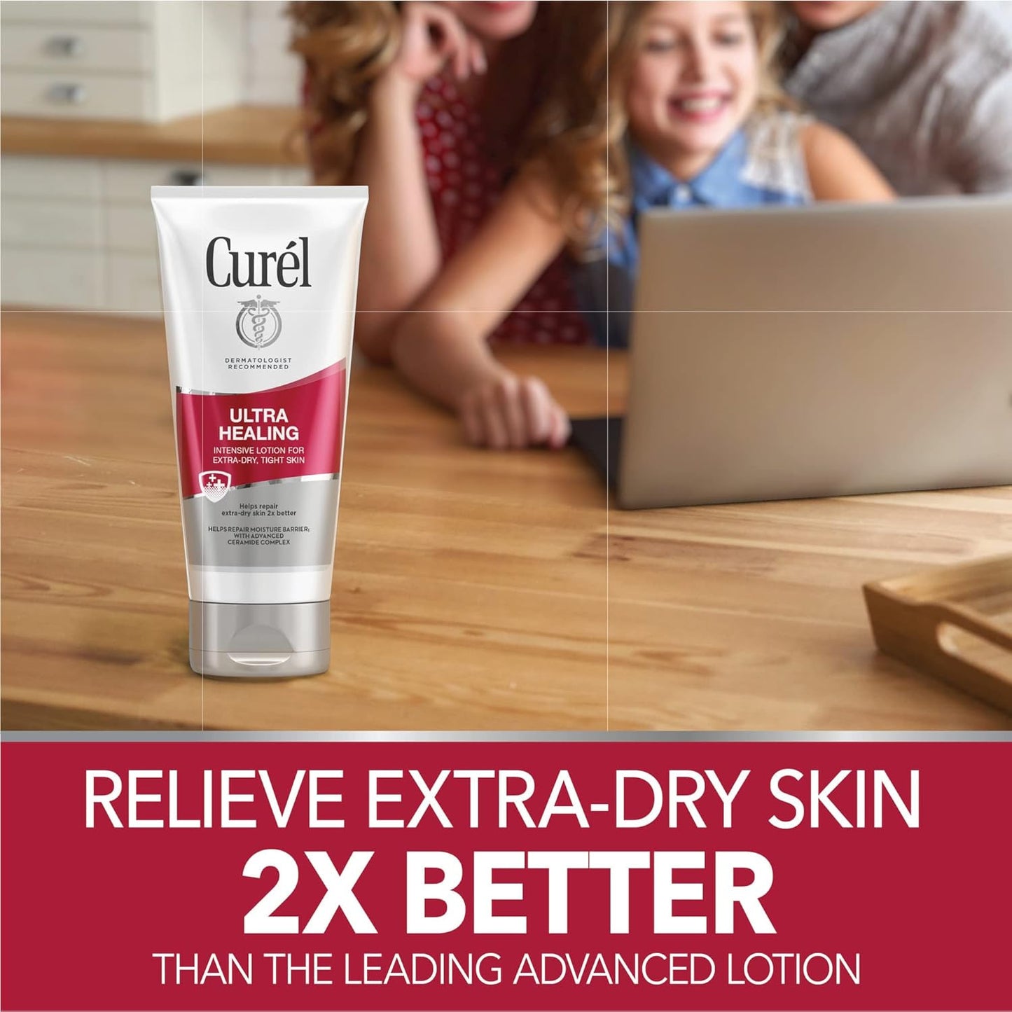 Ultra Healing Intensive Fragrance-Free Lotion for Extra-Dry Skin, Ideal for Sens