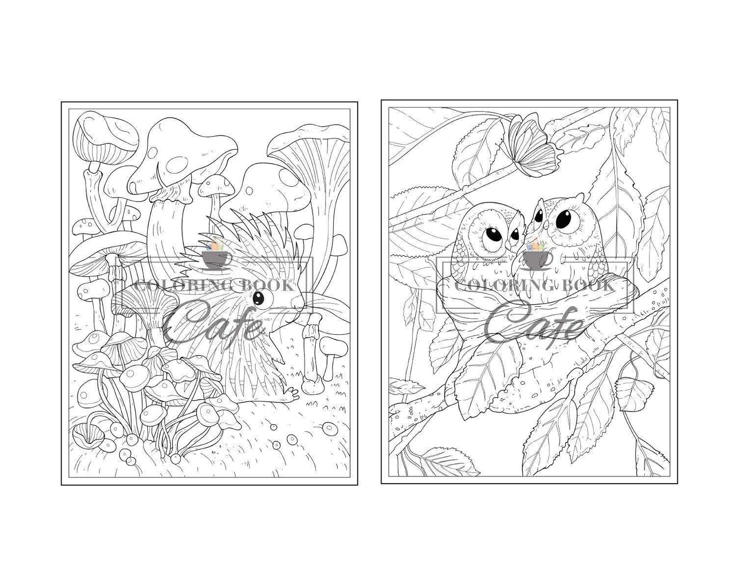 100 Baby Animals: a Coloring Book Featuring 100 Incredibly Cute and Lovable Baby