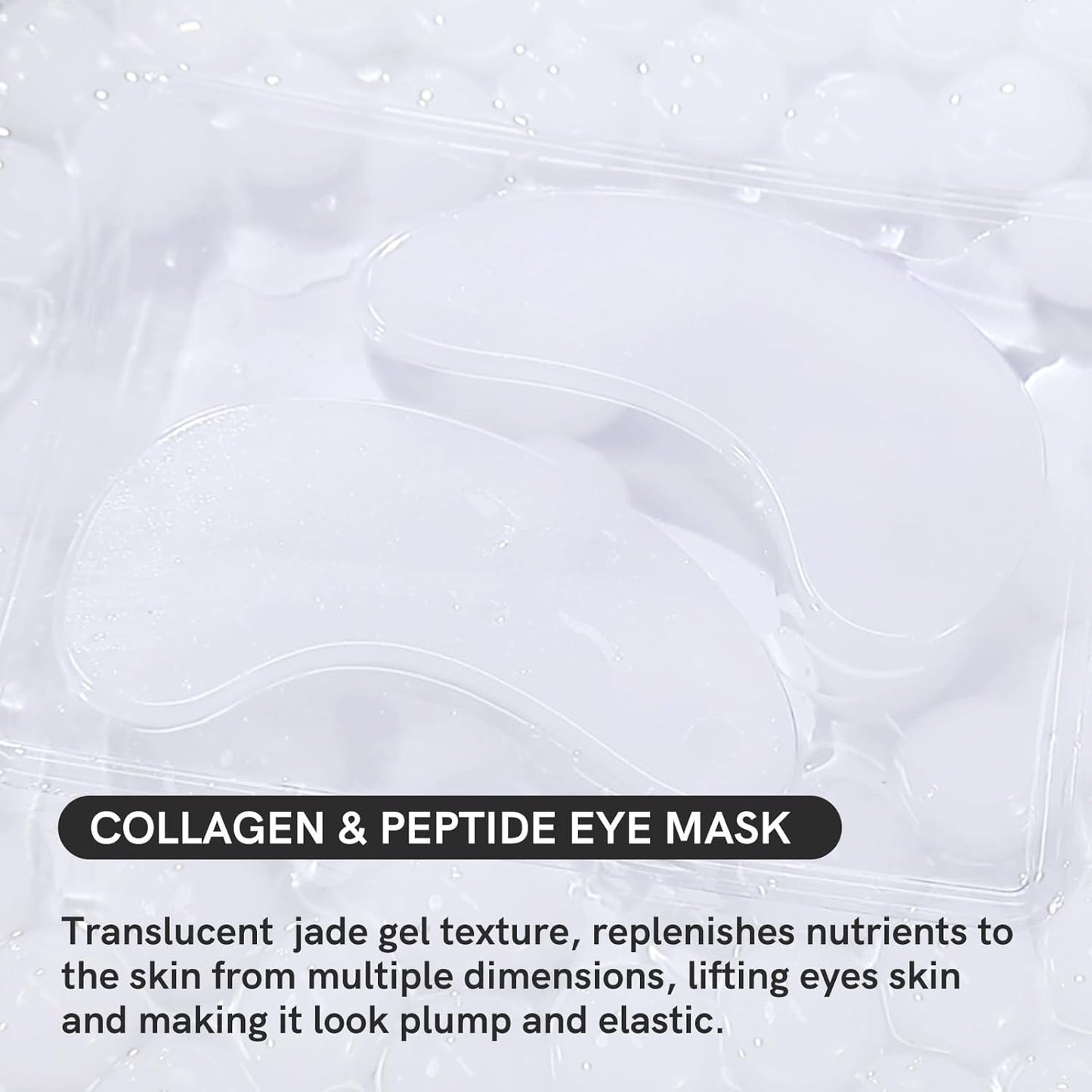 Under Eye Patches with Collagen and Peptide Eye Mask for Dark Circles and Puffin
