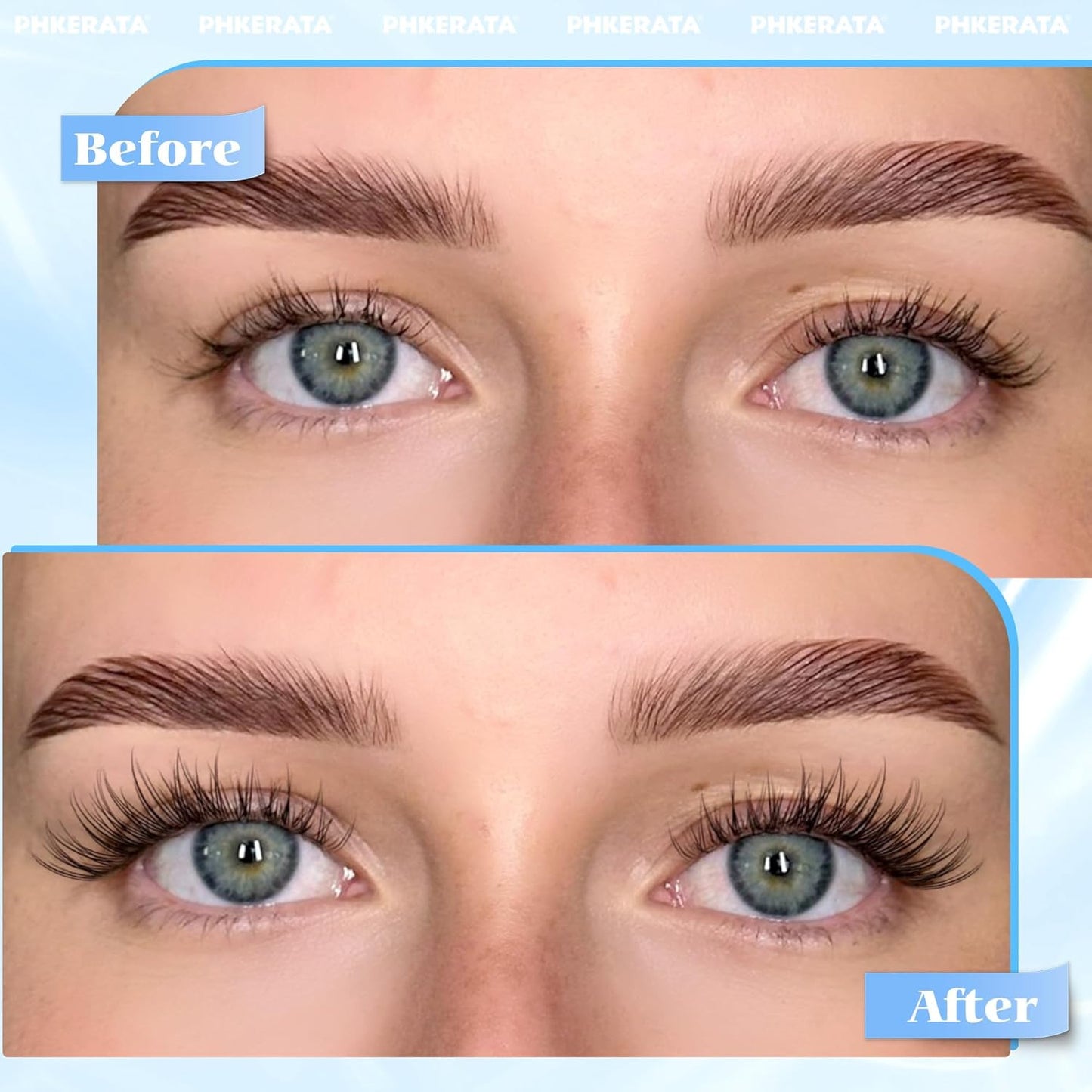 Wispy Lash Extension Kit Natural Lash Clusters Kit DIY Eyelash Clusters at Home