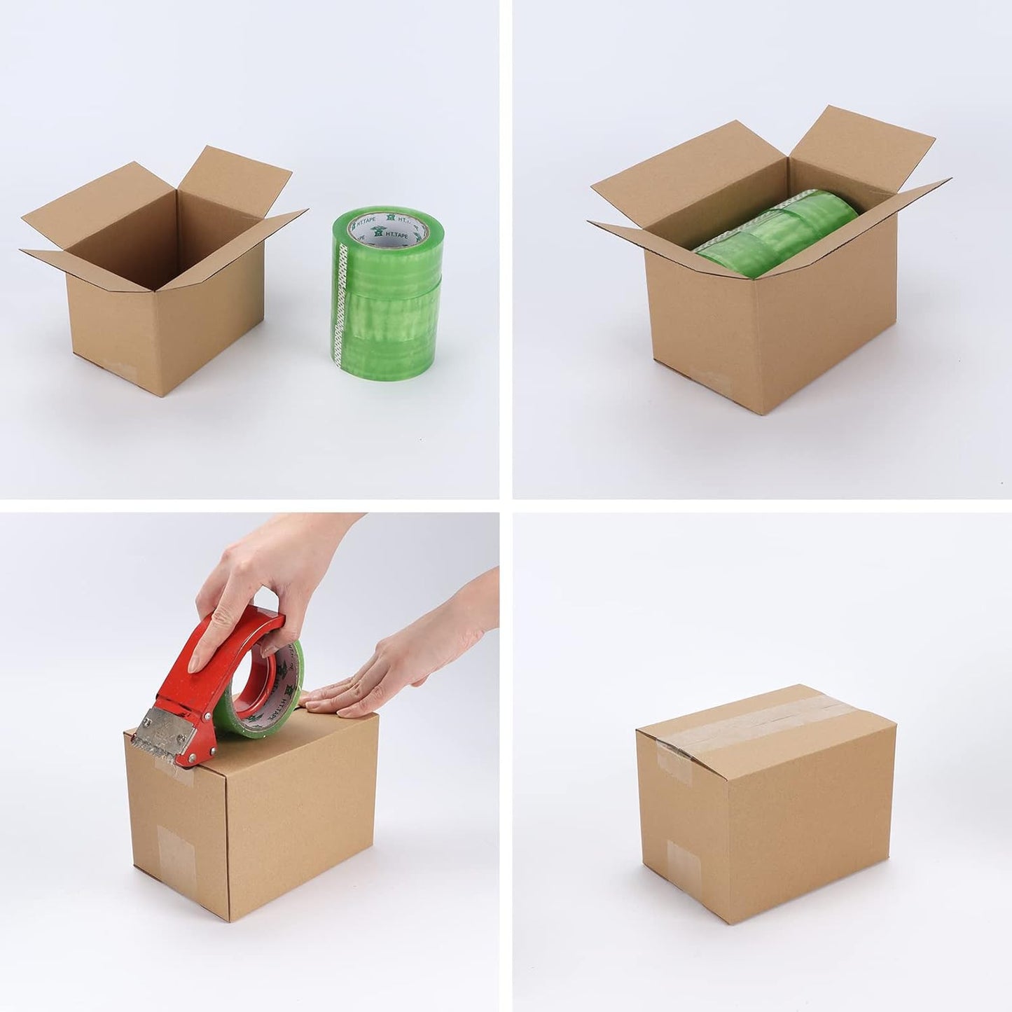 40 Packs 7X5X5 Shipping Boxes Corrugated Cardboard Boxes Mailers Shipping Box fo