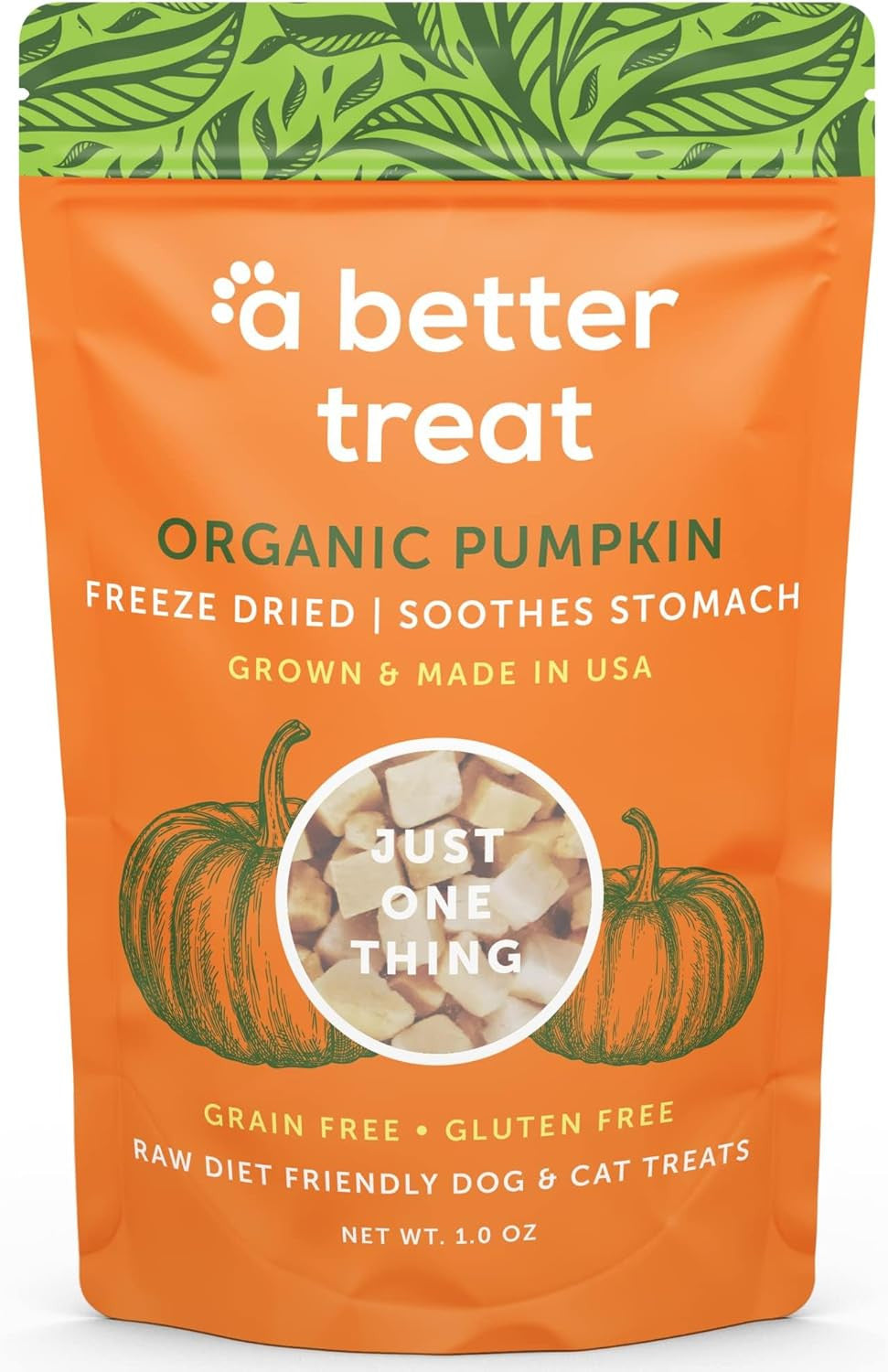 – Freeze Dried Organic Pumpkin Dog and Cat Treats, Organic, Single Ingredient |