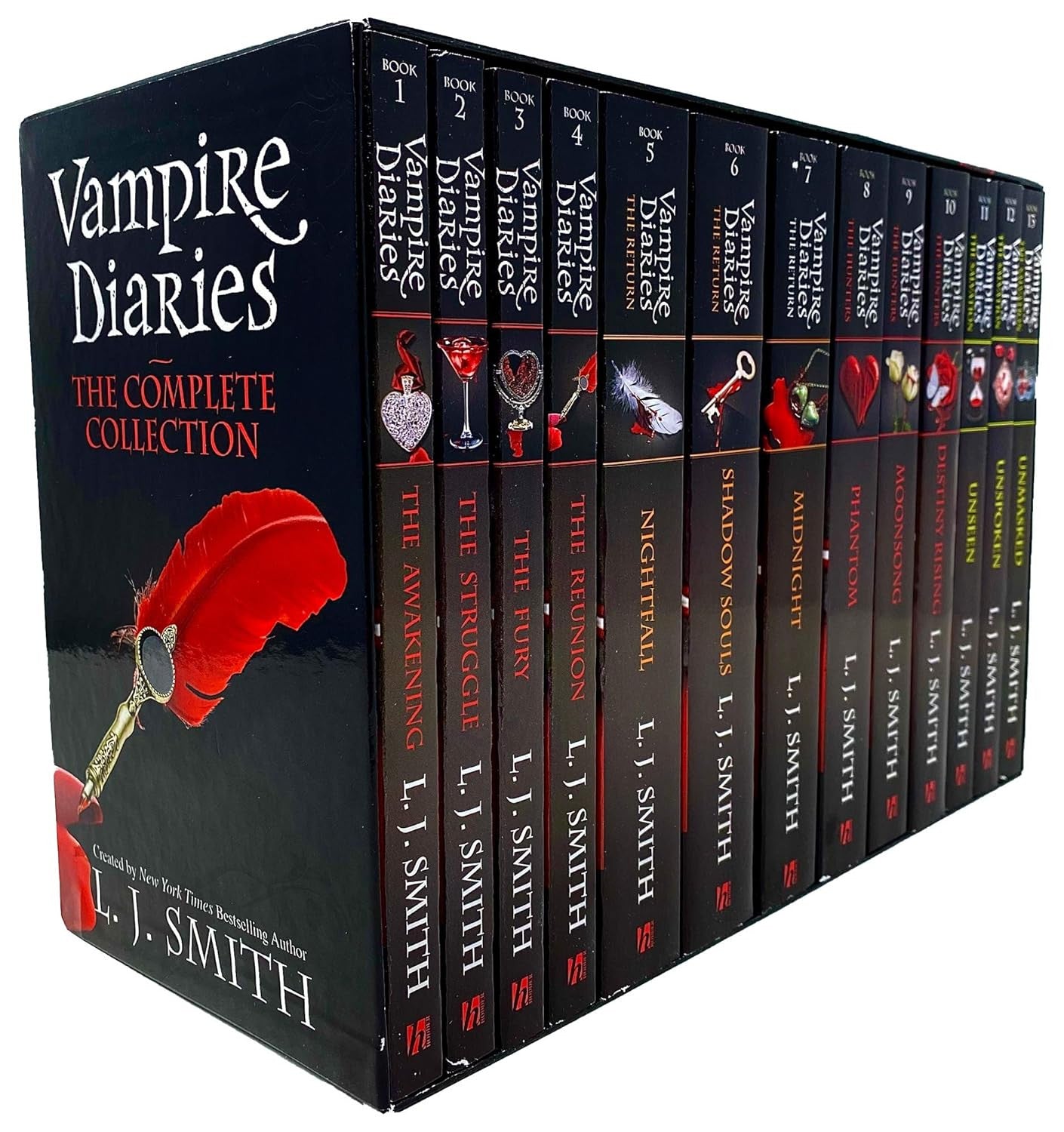 Vampire Diaries the Complete Collection Books 1 - 13 Box Set by L. J. Smith