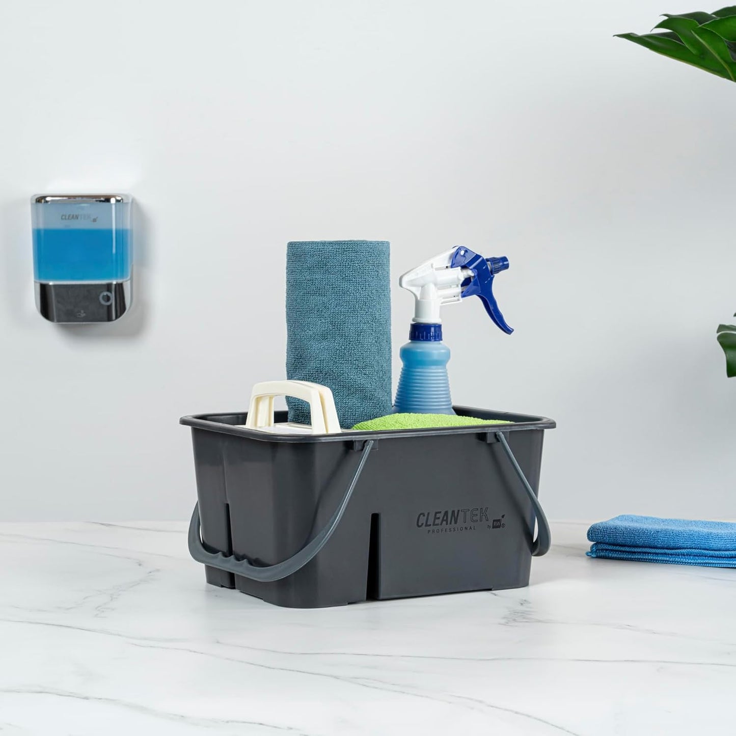 -Clean Tek Professional Cleaning Caddy, 1 Cleaning Supply Caddy with Handle - 4