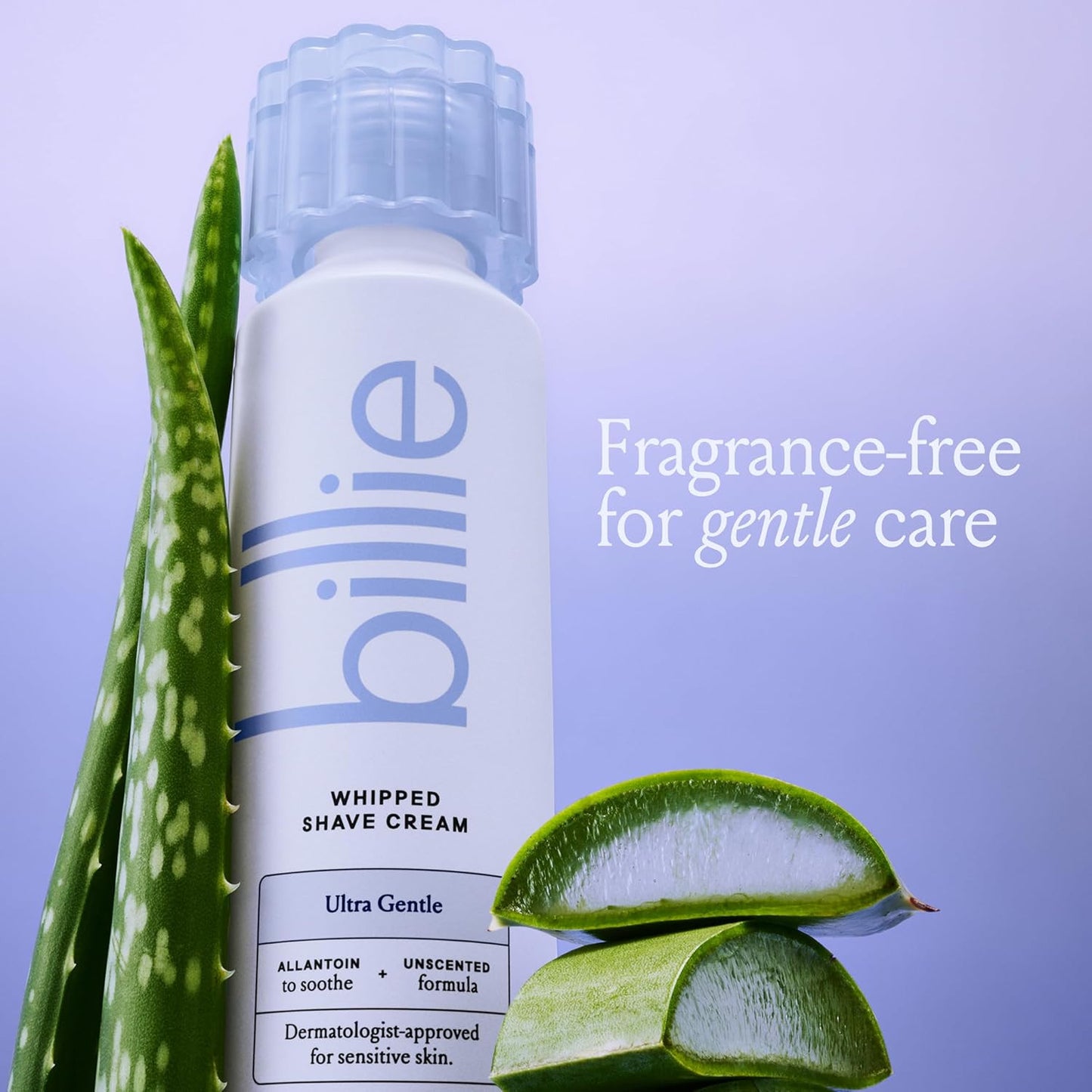 Whipped Shave Cream - Ultra Gentle Protection - Fragrance-Free & Dermatologist-A