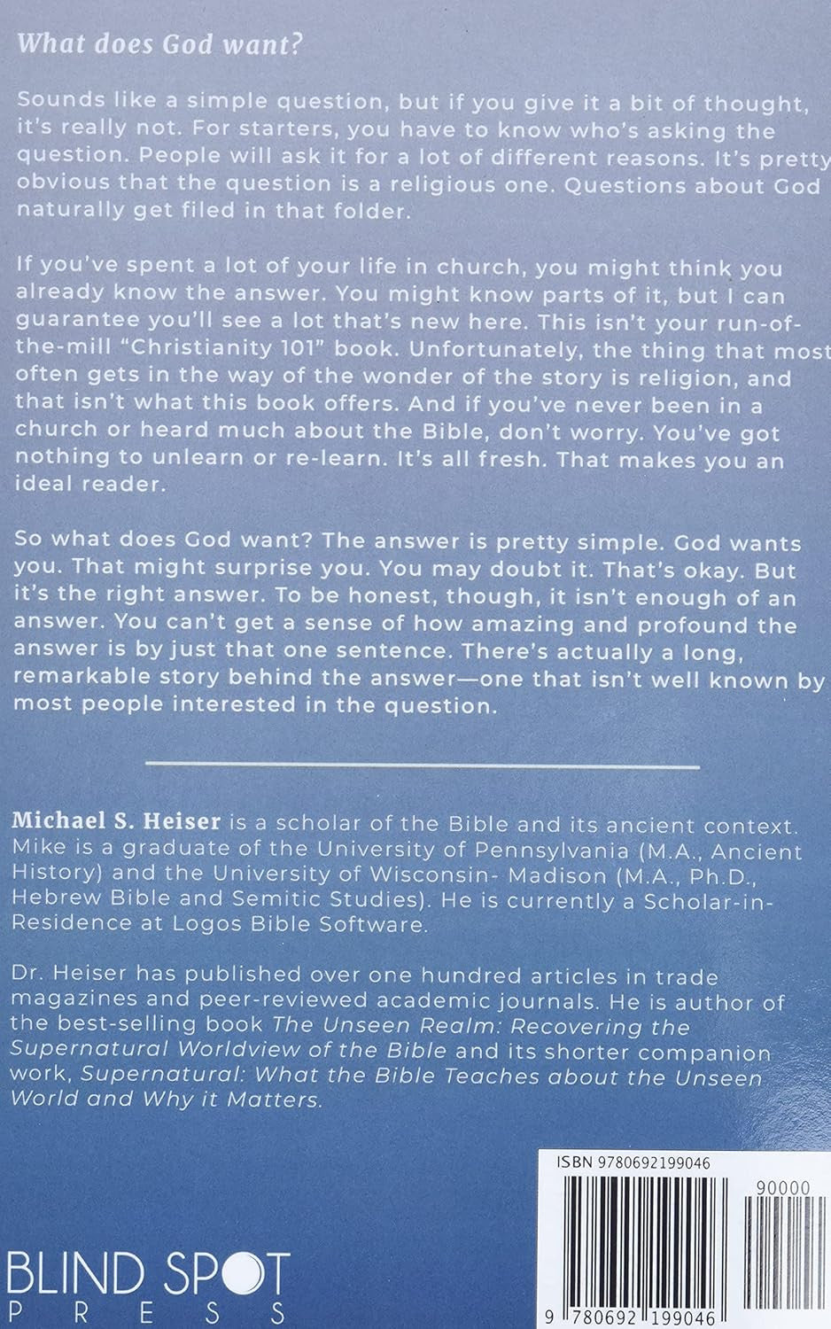 What Does God Want?