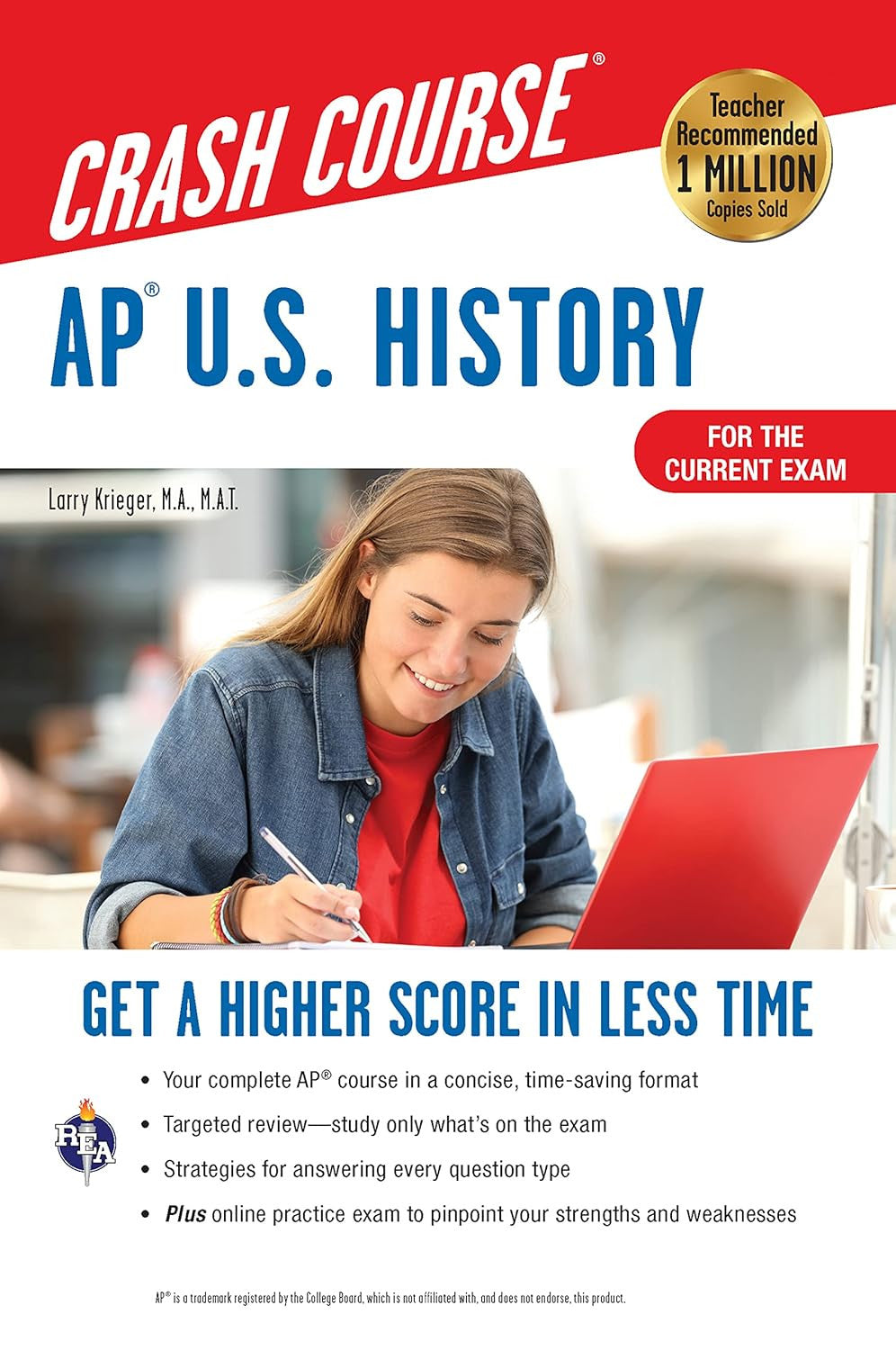 AP U.S. History Crash Course, Book + Online: Get a Higher Score in Less Time (Ad