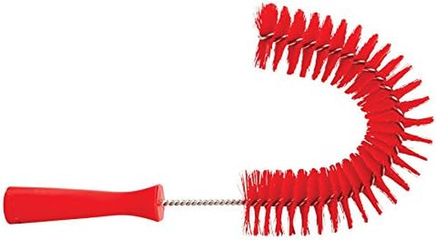 53724 Hook Brush - 14.17-Inch Curved Bpa-Free Pipe, Tube, and Gutter Cleaner, Co