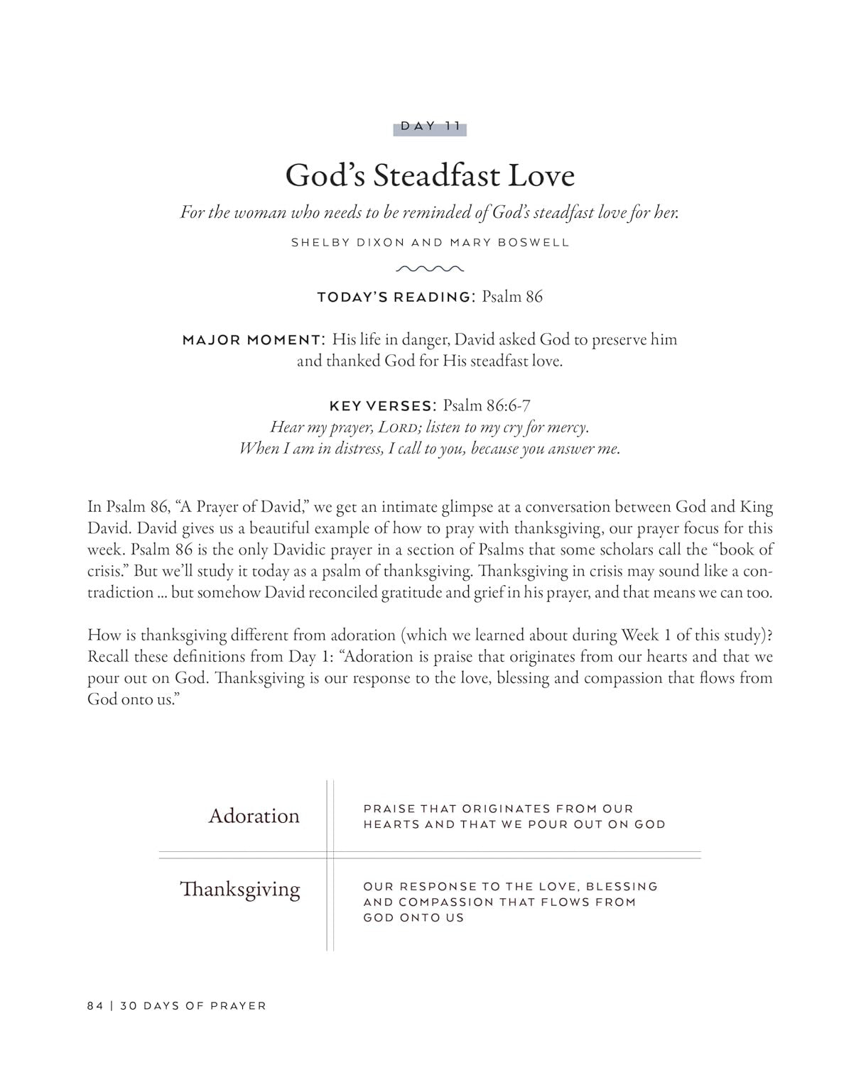 30 Days of Prayer: a Bible Study in Psalms (Proverbs 31 Ministries)