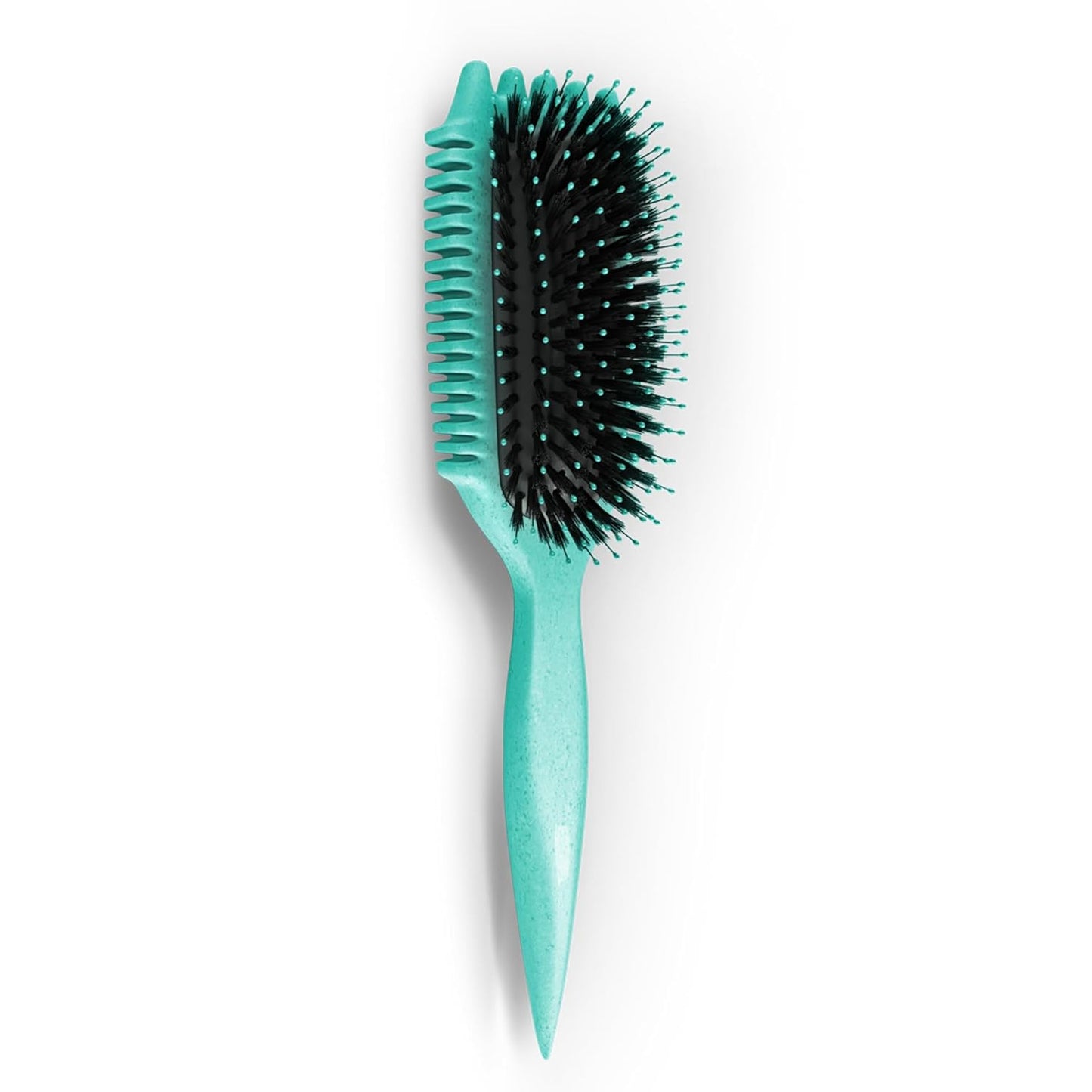 Volume Edgelift Brush, 5-In-1 Tool for Volumized Waves, Curls & Coils - Teal