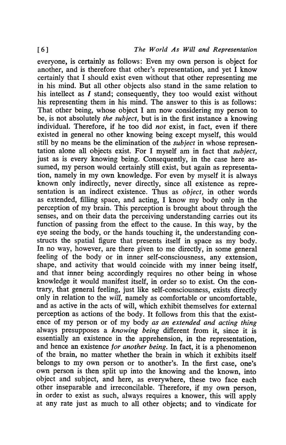 The World as Will and Representation, Vol. 2