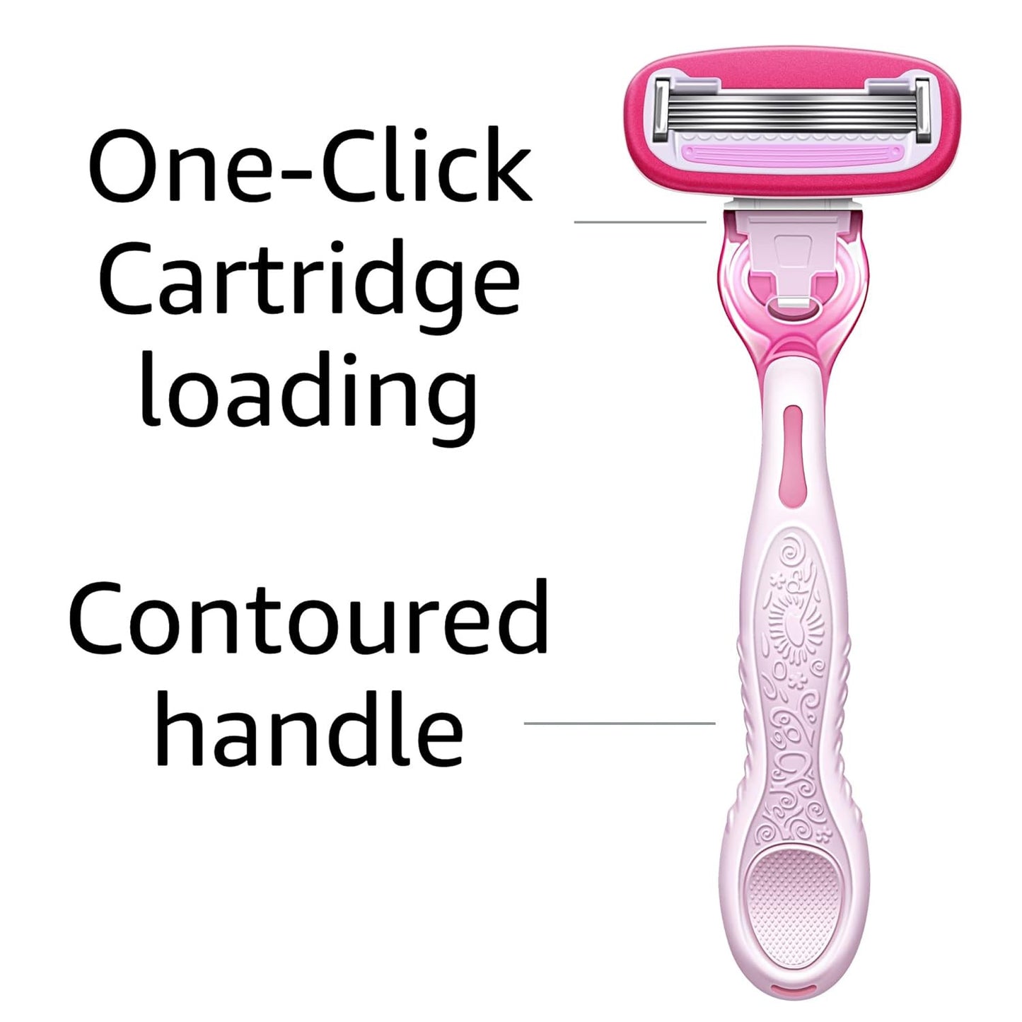 Women'S 5 Blade FITS Razor for Women, FITS FITS Handle and Venus Handles, Inclu