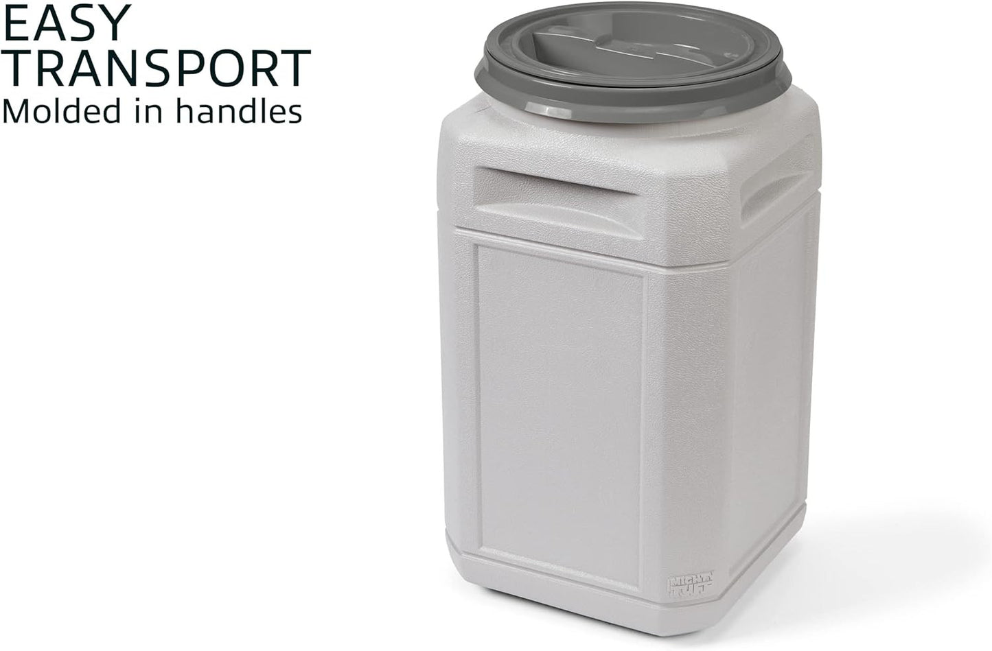 Airtight Dog Food Storage Container – 13 Gal, up to 54 Lb Capacity – Cat and Dog