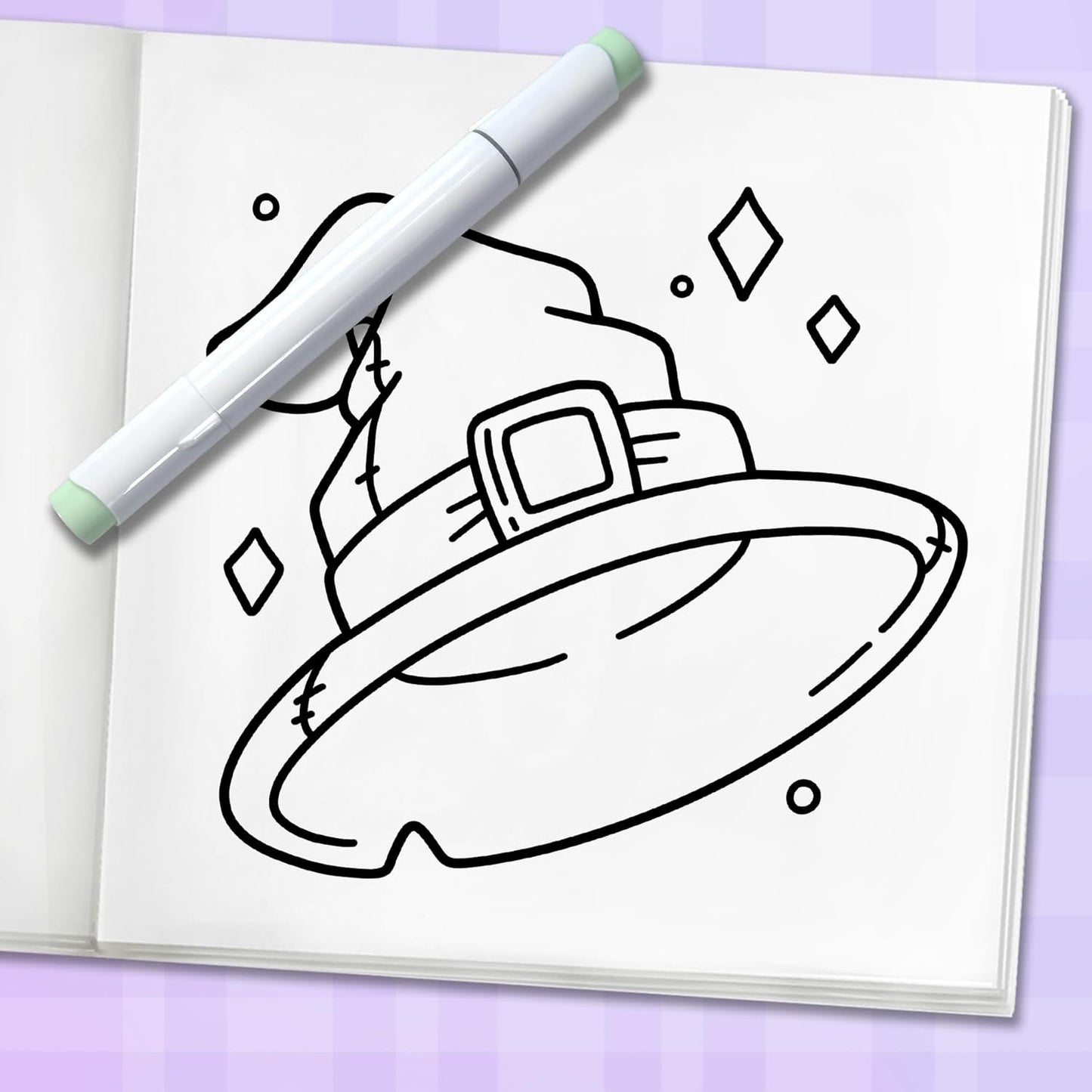 Witchy Vibes: Bold and Easy Coloring Book for Adults, Teens, and Seniors with Si