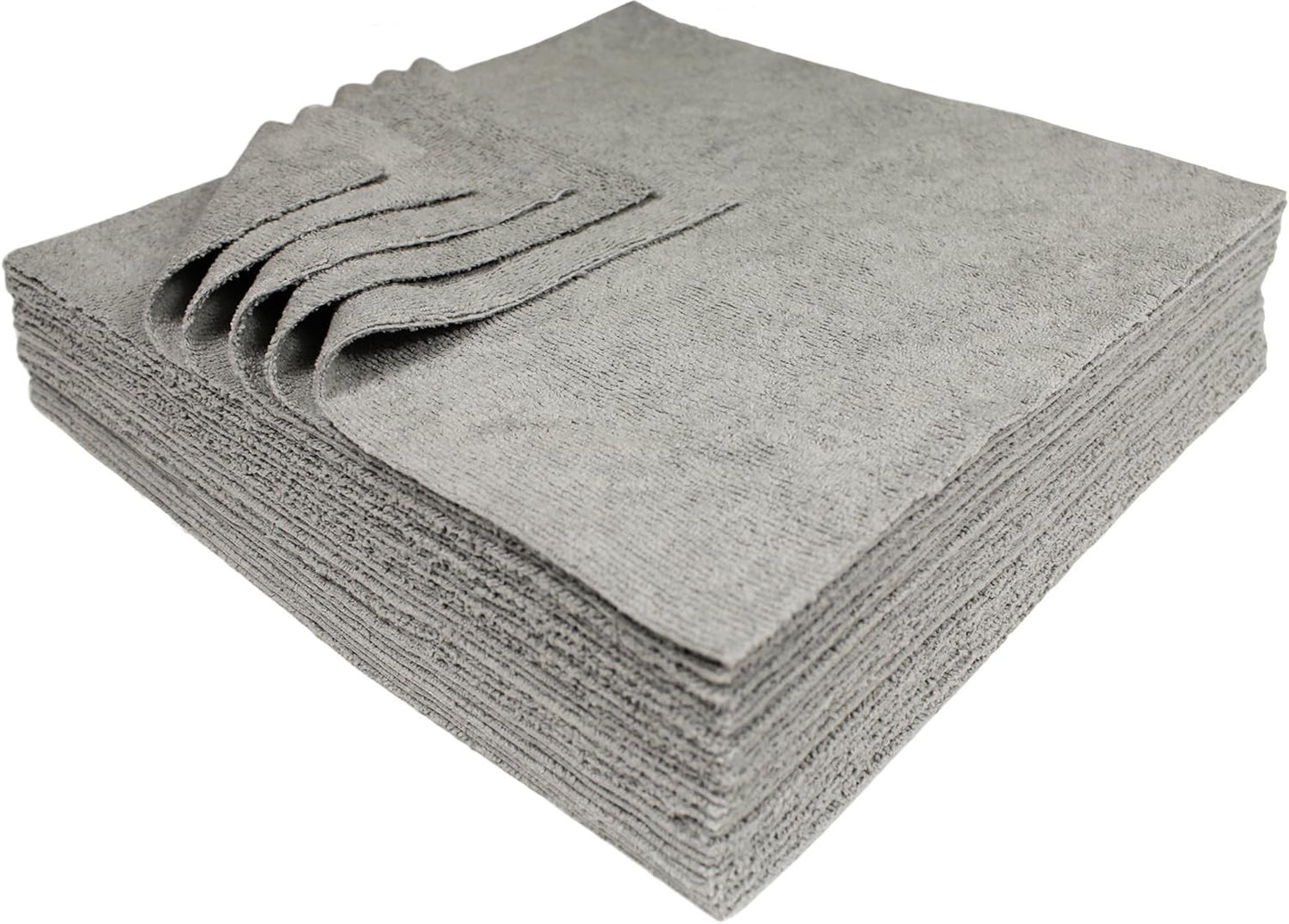 Ultra-Cut Absorbent Microfiber Towels, Silver-Embedded, Lint & Scratch-Free, for