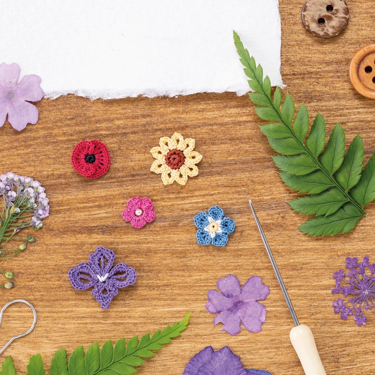 100 Micro Crochet Motifs: Patterns and Charts for Tiny Crochet Creations