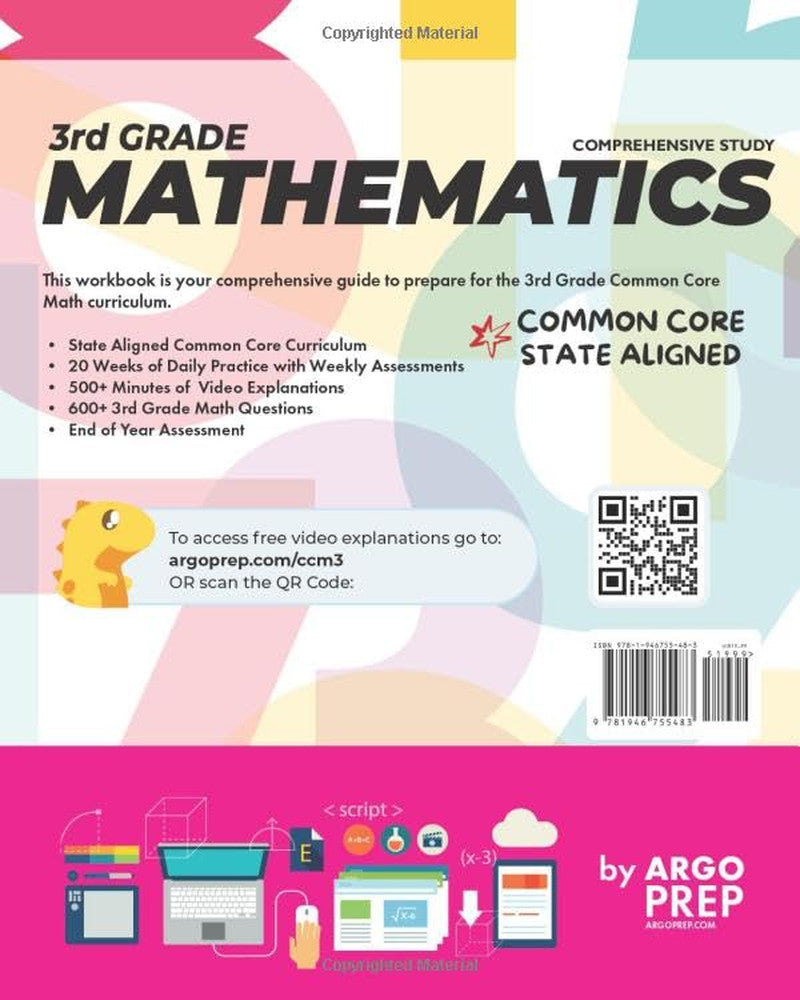 3Rd Grade Common Core Math: Daily Practice Workbook - Part I: Multiple Choice |