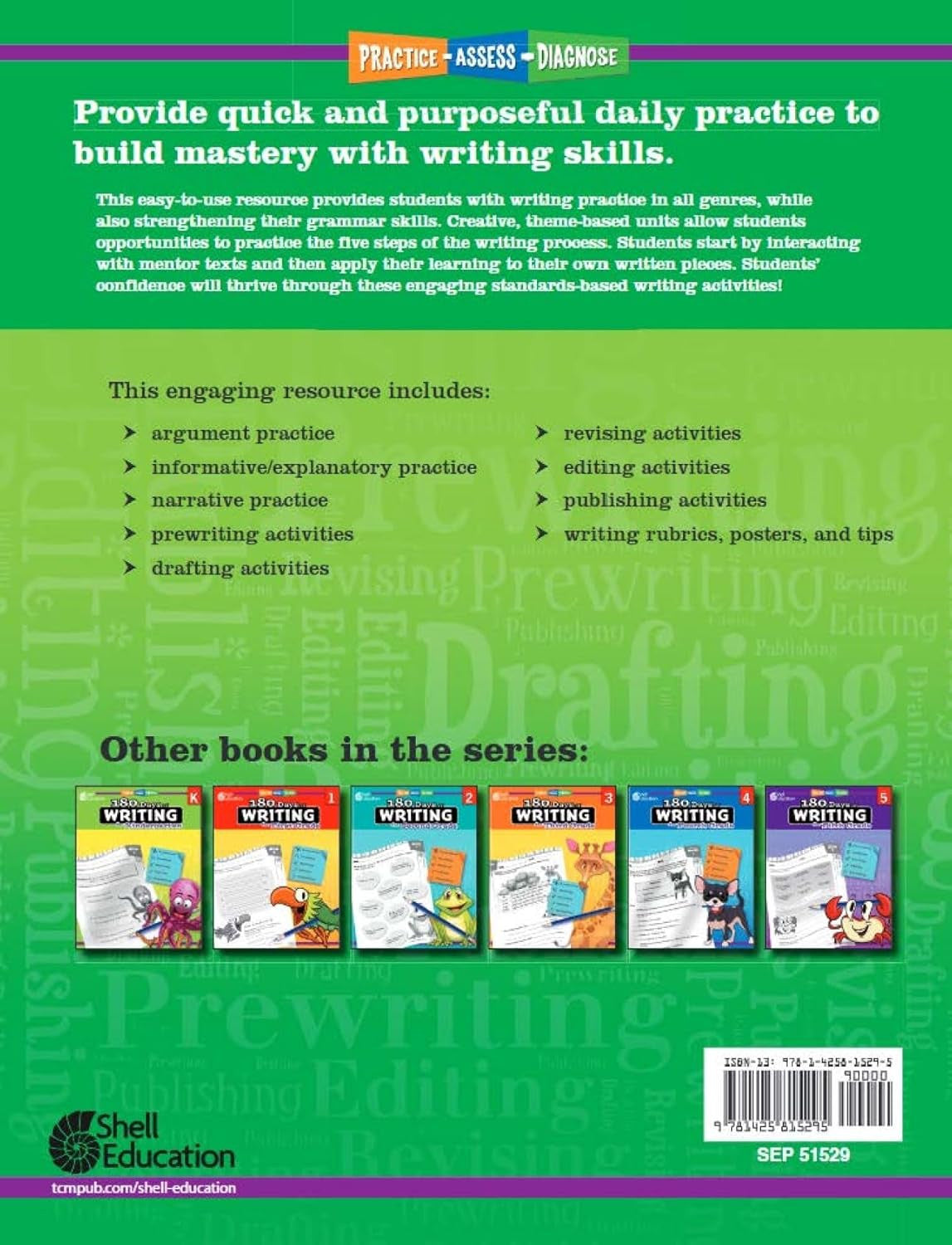 180 Days of Writing for Sixth Grade - an Easy-To-Use Sixth Grade Writing Workboo