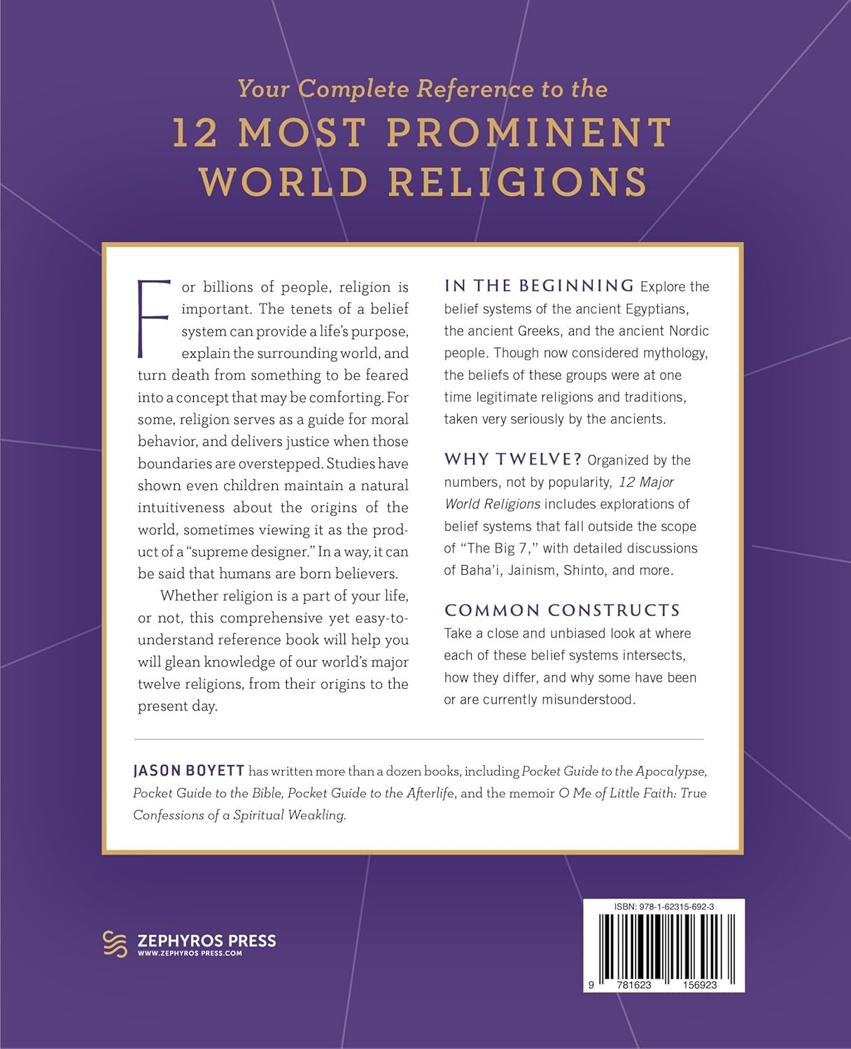 12 Major World Religions: the Beliefs, Rituals, and Traditions of Humanity'S Mos