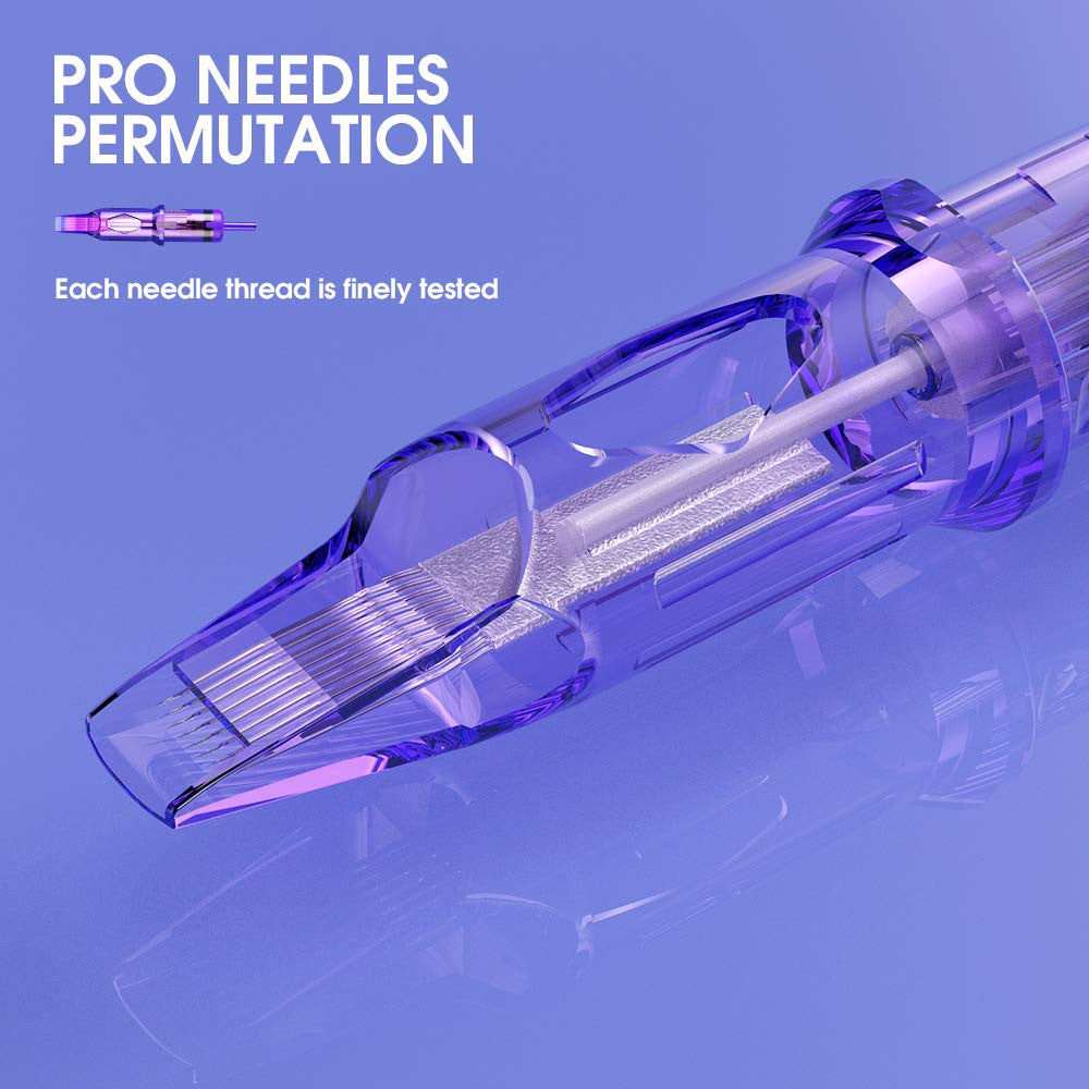 Mast Pro Tattoo Cartridges 20Pcs Disposable Needles Magnum Bugpin 1007M