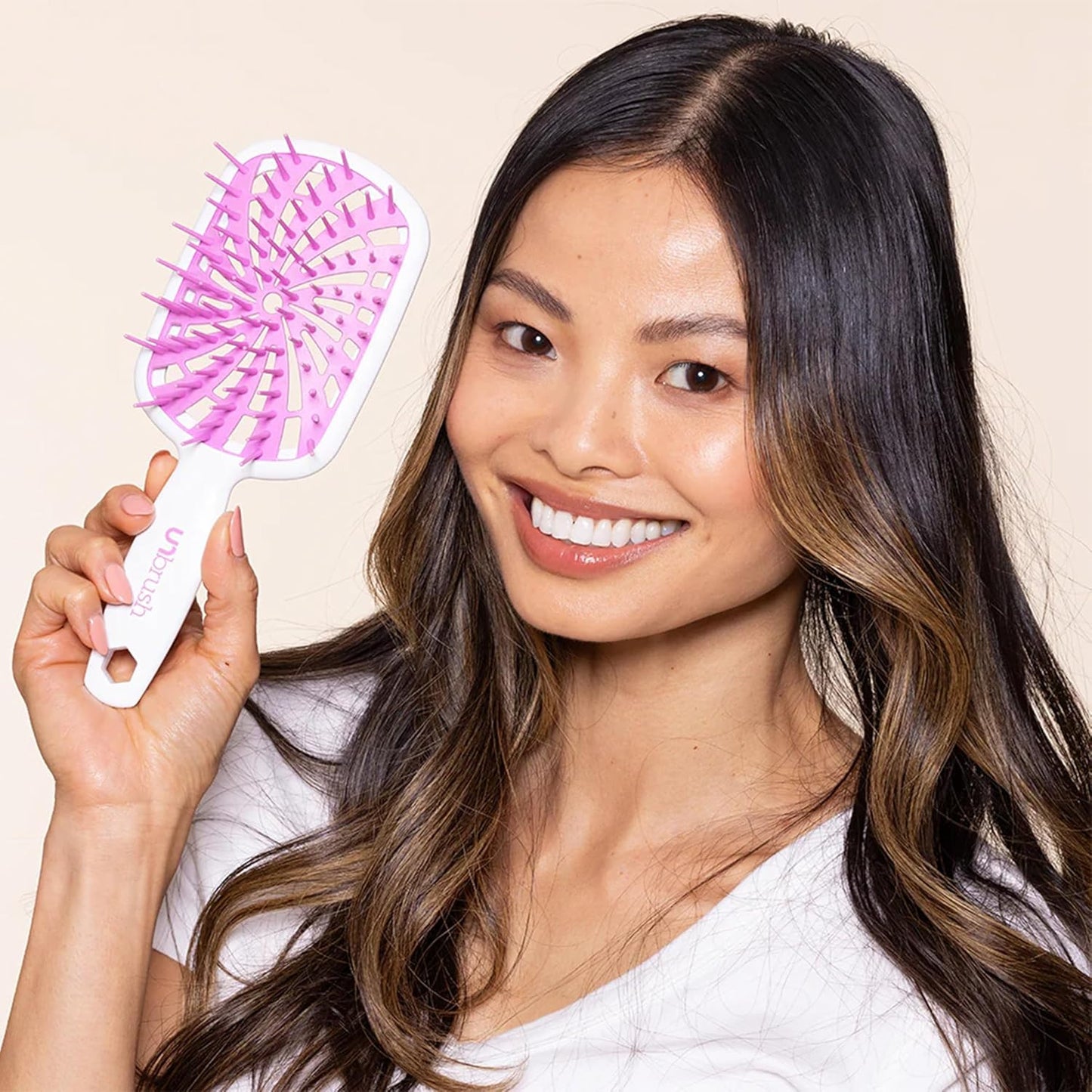 Unbrush plus — Curly Hair Brush for Gentle & Effective Detangling on Wet or Dry