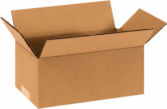 9X4X4 Long Corrugated Boxes, Long, 9L X 4W X 4H, Pack of 25 | Shipping, Packagin