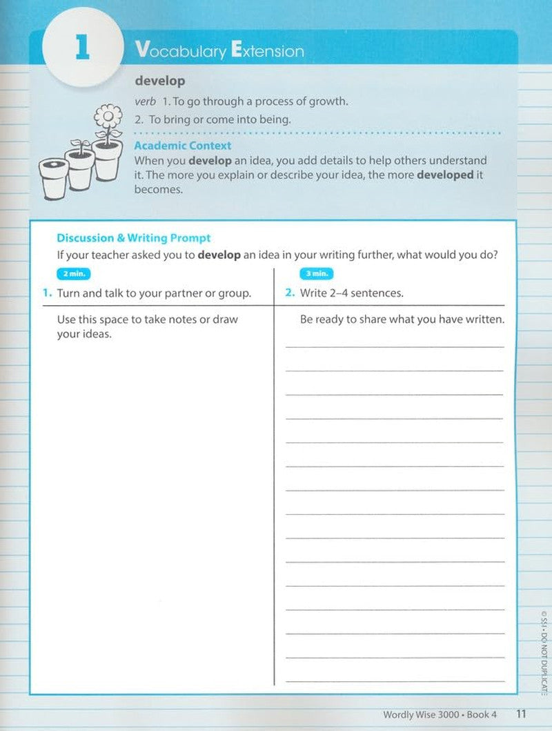Wordly Wise 3000 Book 4 Student Book, 4Th Edition (ISBN: 9780838877043)