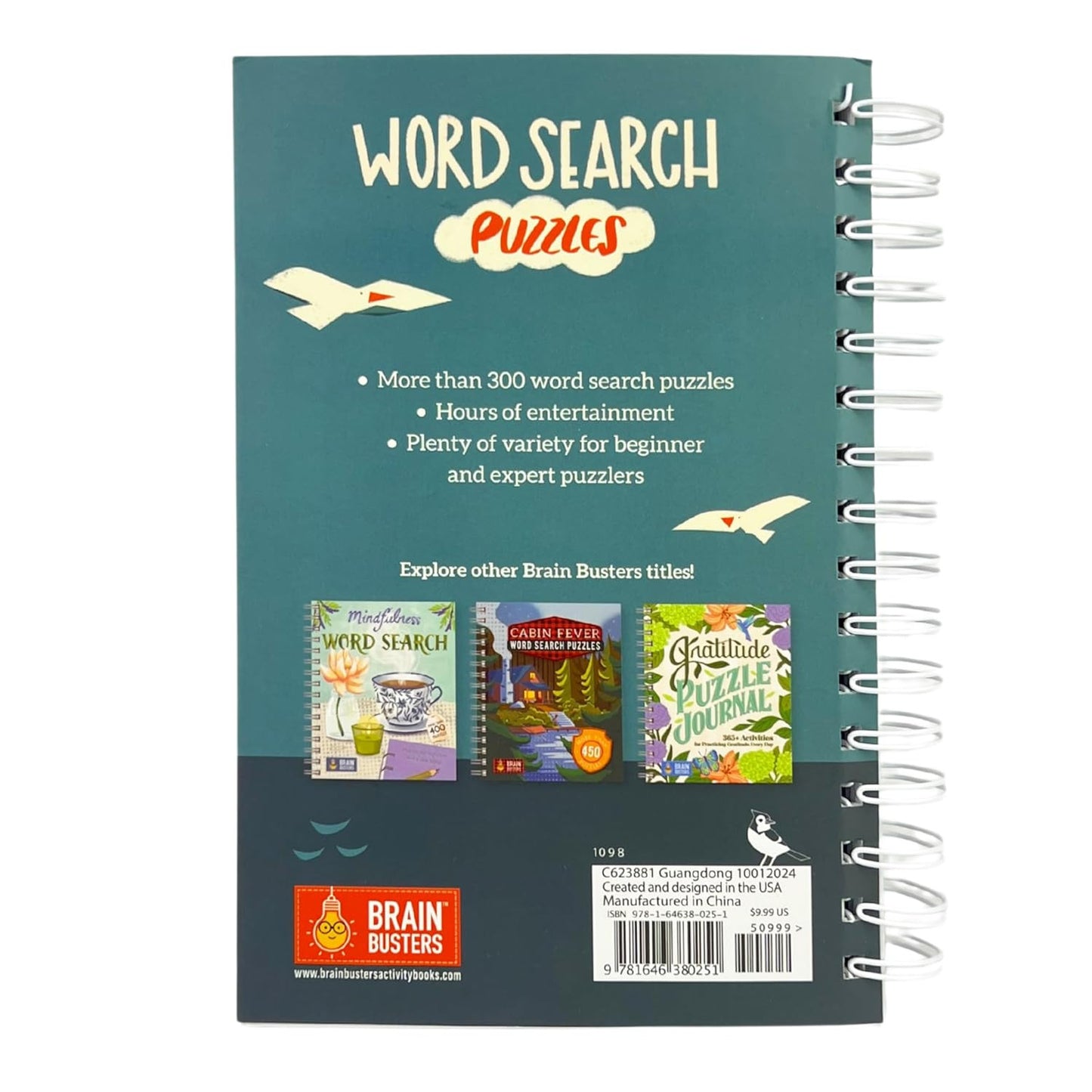 Word Search Puzzles (Big Book of Puzzles) (Brain Busters)