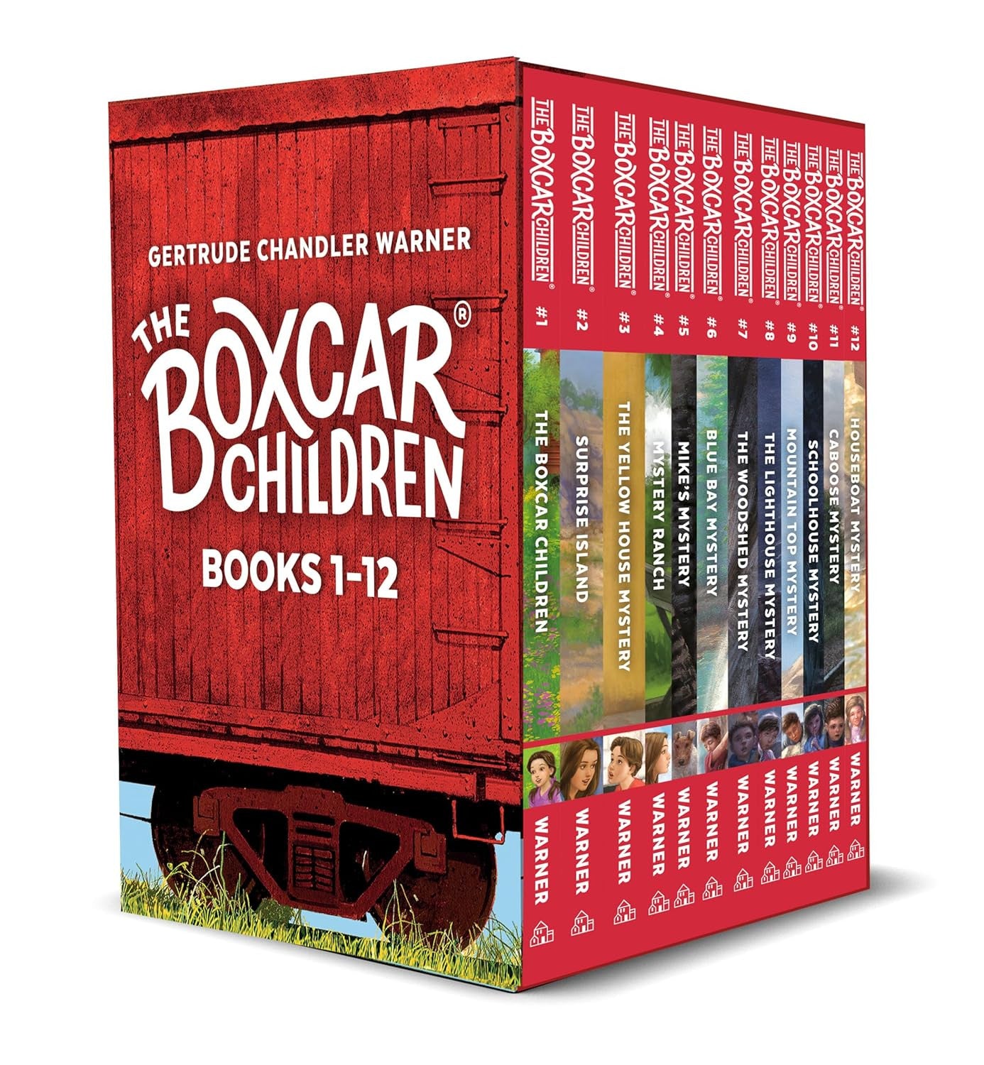 The Boxcar Children Bookshelf (The Boxcar Children Mysteries, Books 1-12)