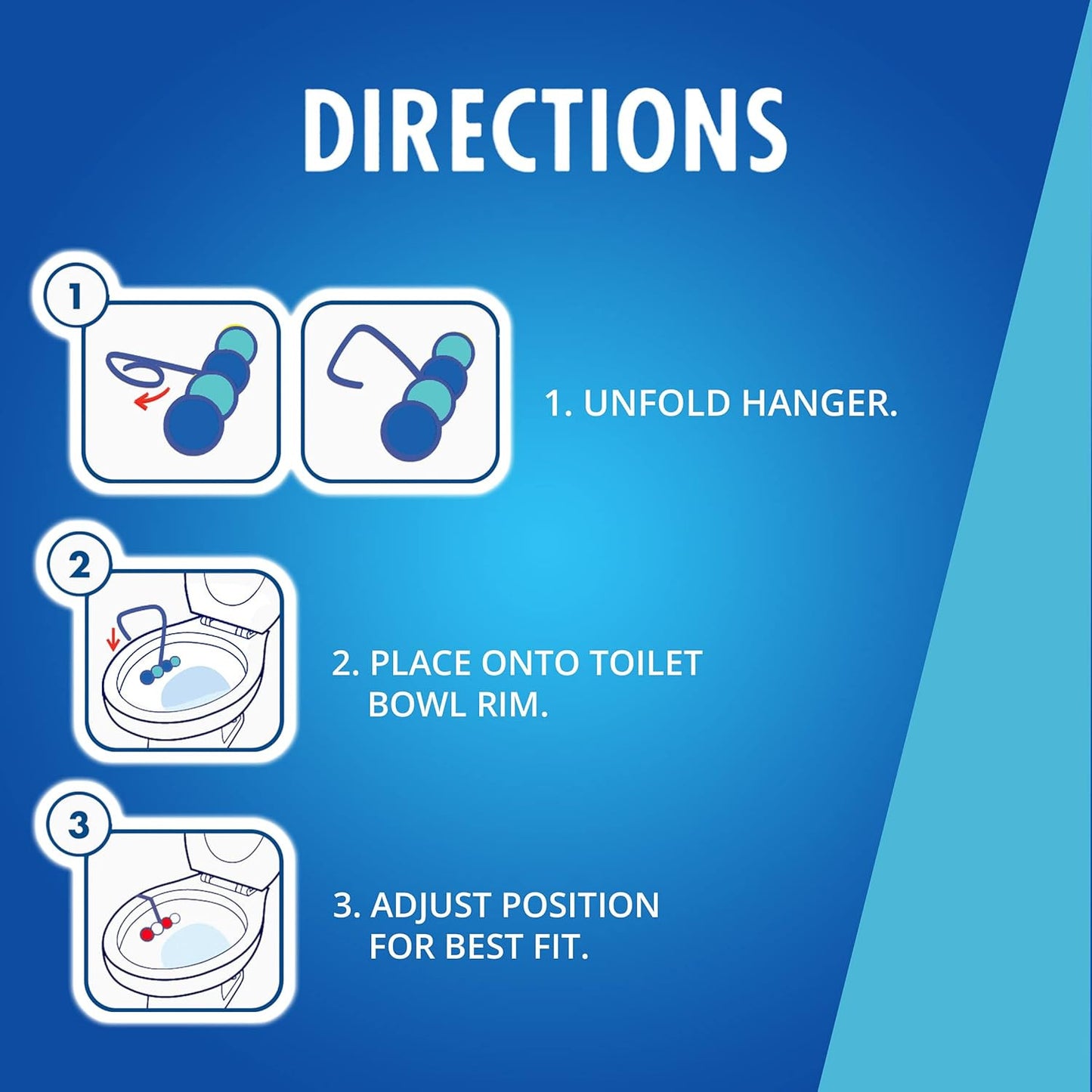 4-In-1 Toilet Care, Sapphire Waters, 50 Gram