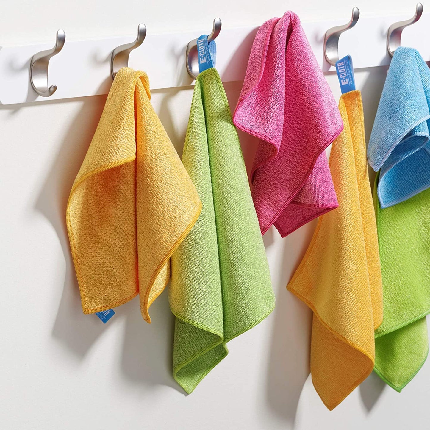 5-Pc Starter Pack- Microfiber Cleaning Cloth Set with Reusable Cleaning Cloth an