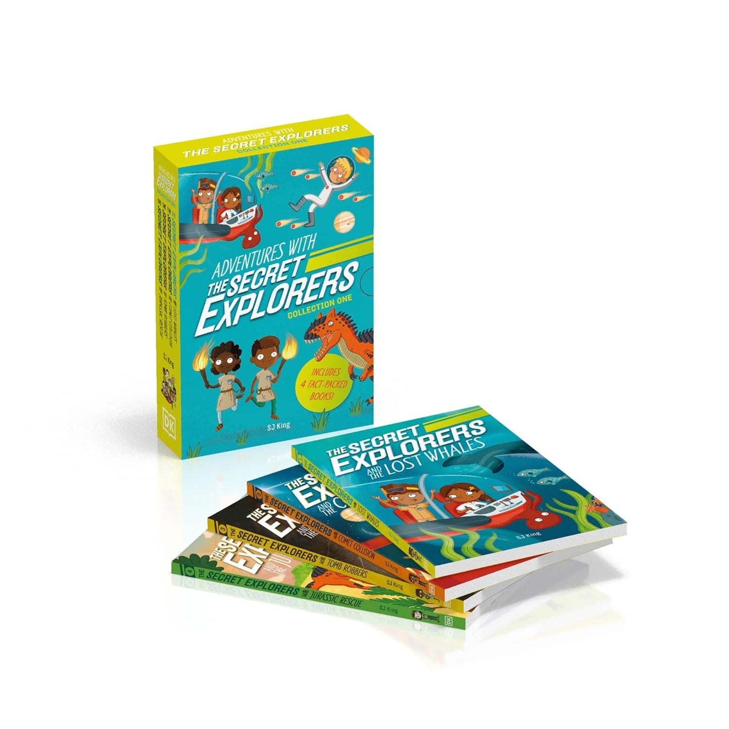 Adventures with the Secret Explorers: Collection One: 4-Book Box Set of Educatio