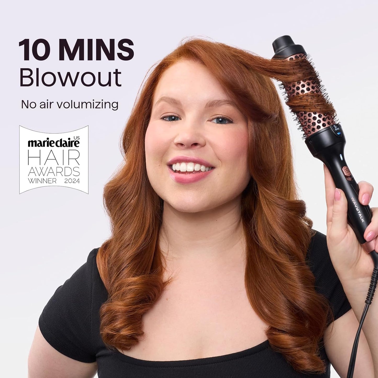 Updated Version Thermal Brush for Blowout Look, Blowout Express 1.5 Inch Ionic T