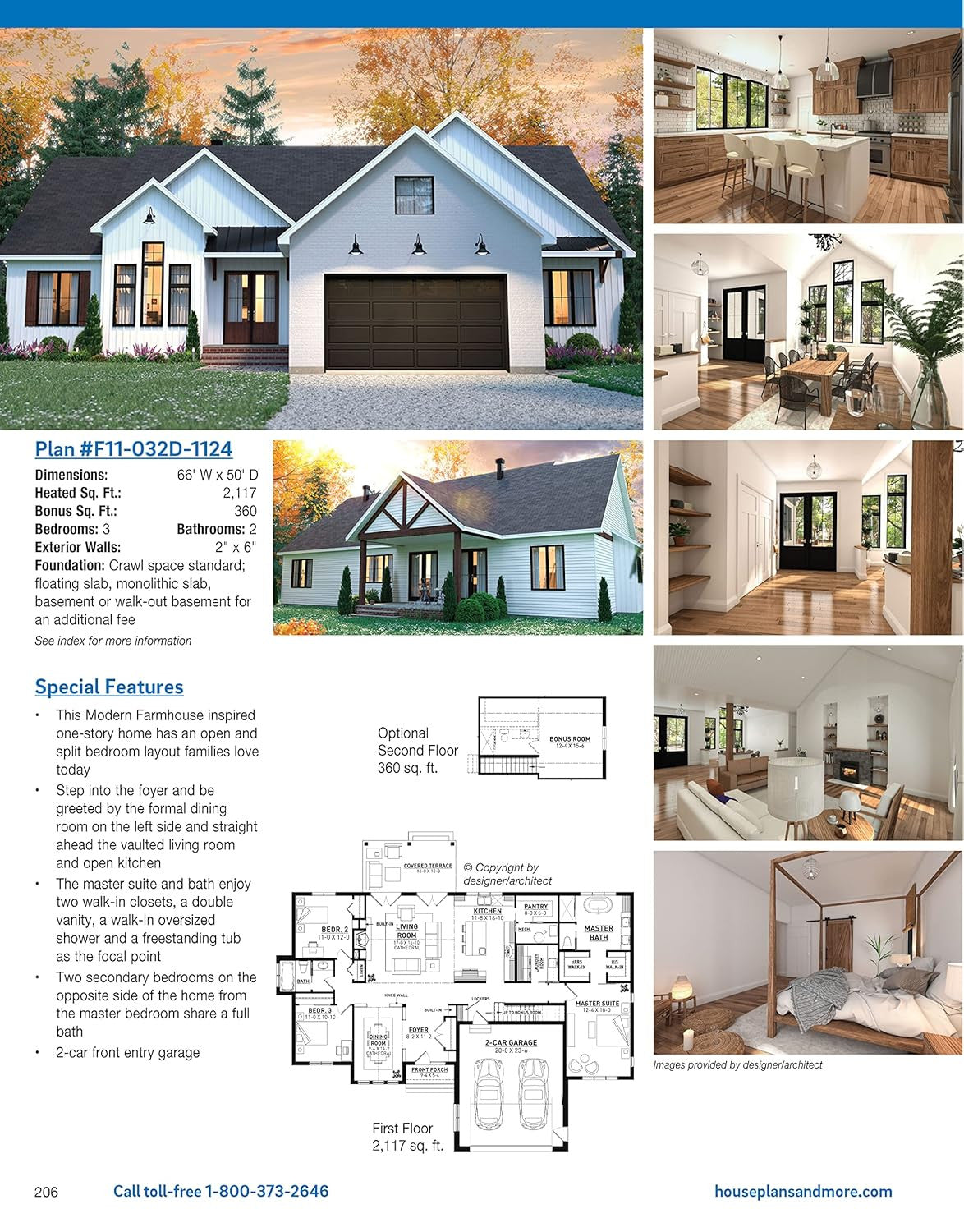 Ultimate Book of Modern Farmhouse Plans: 350 Illustrated Designs (Creative Homeo
