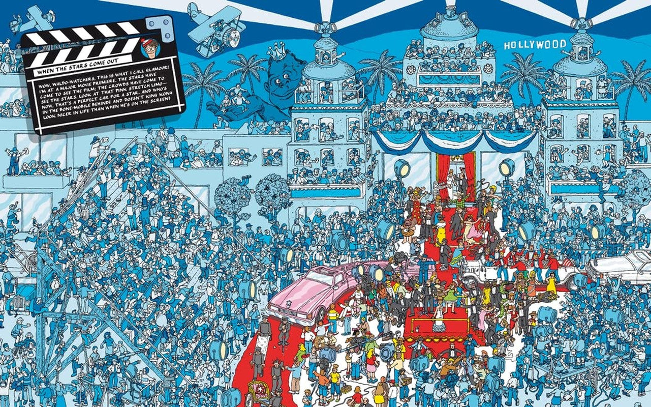 Where'S Waldo? in Hollywood: (A Hidden Object Activity Book with Search & Find P