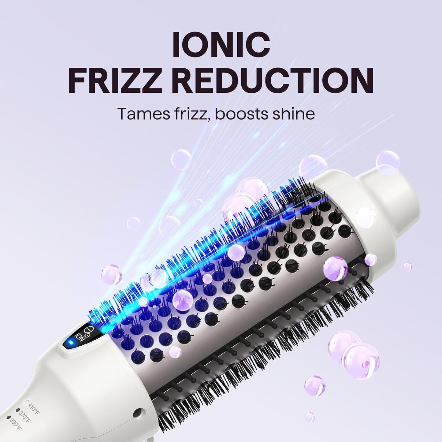 Thermal Brush, 1.5 Inch Ionic Thermal round Brush Makes Hair Smoother Get Natura