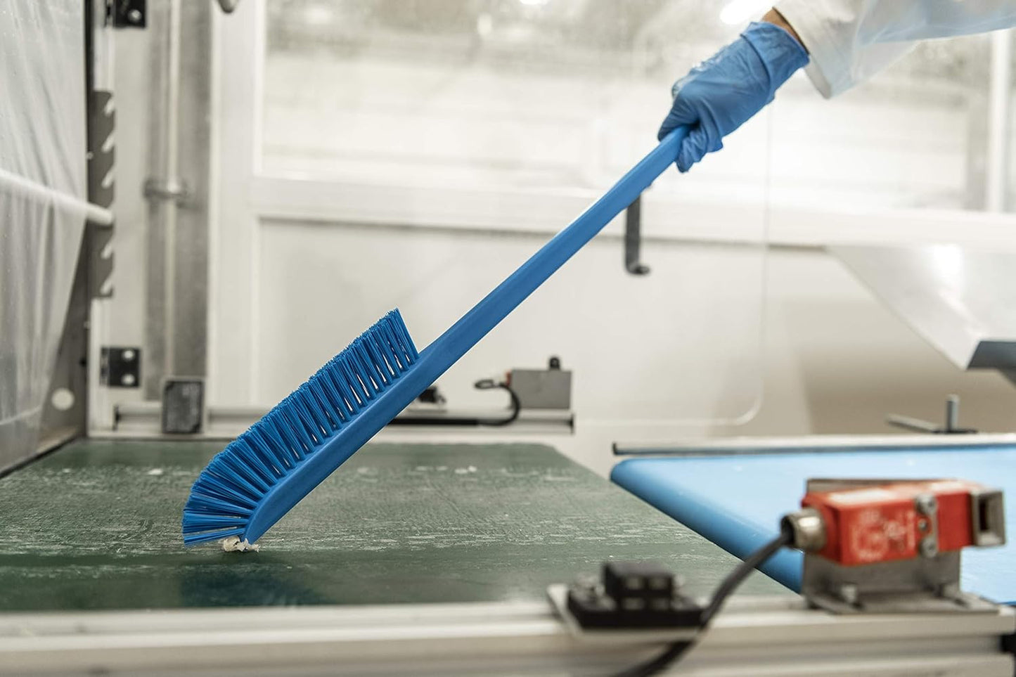 41975 Ultra-Slim Cleaning Brush with Long Handle, 23.62" Medium, White