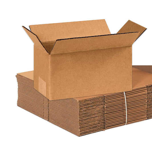 8X4X4 Long Corrugated Boxes, Long, 8L X 4W X 4H, Pack of 25 | Shipping, Packagin