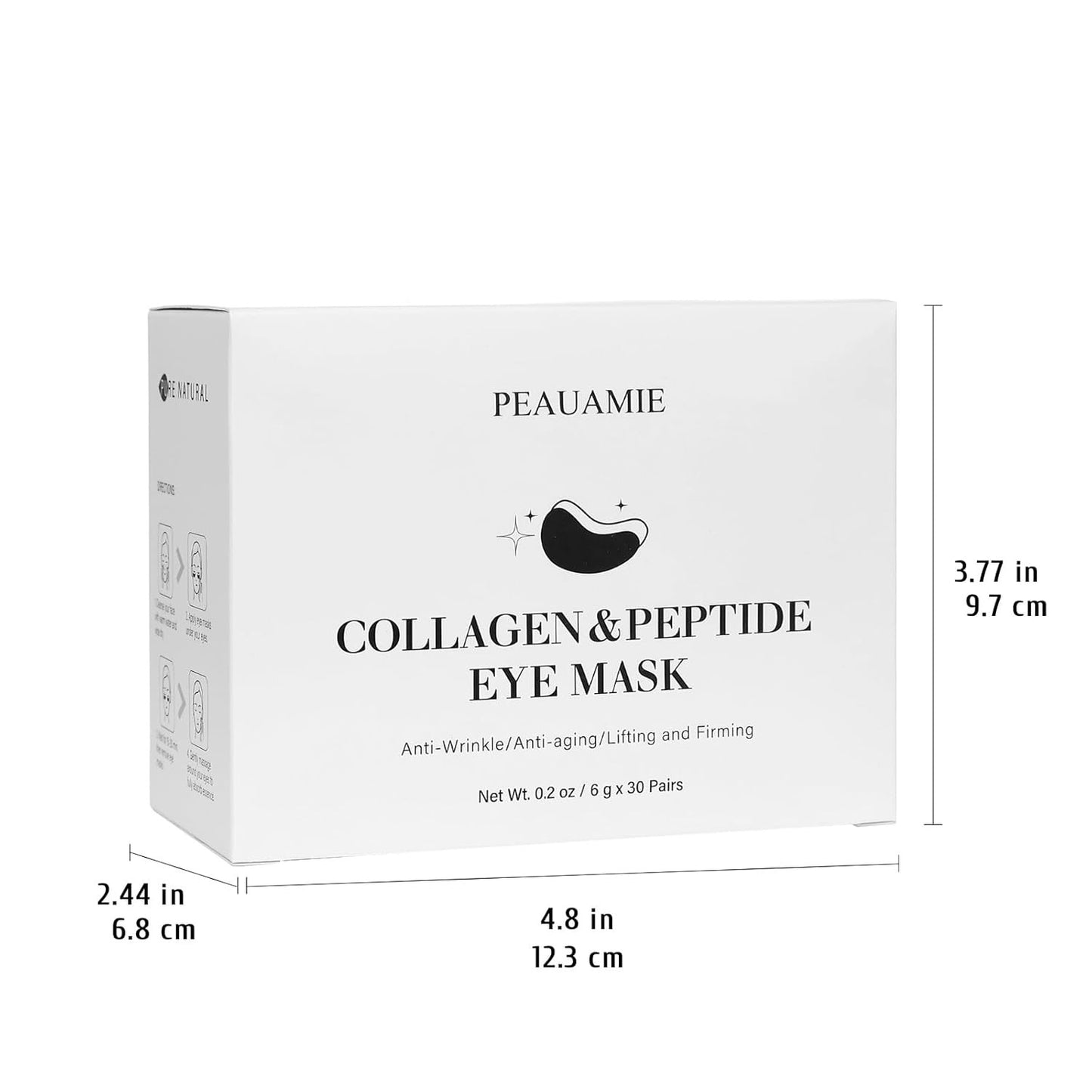 Under Eye Patches with Collagen and Peptide Eye Mask for Dark Circles and Puffin