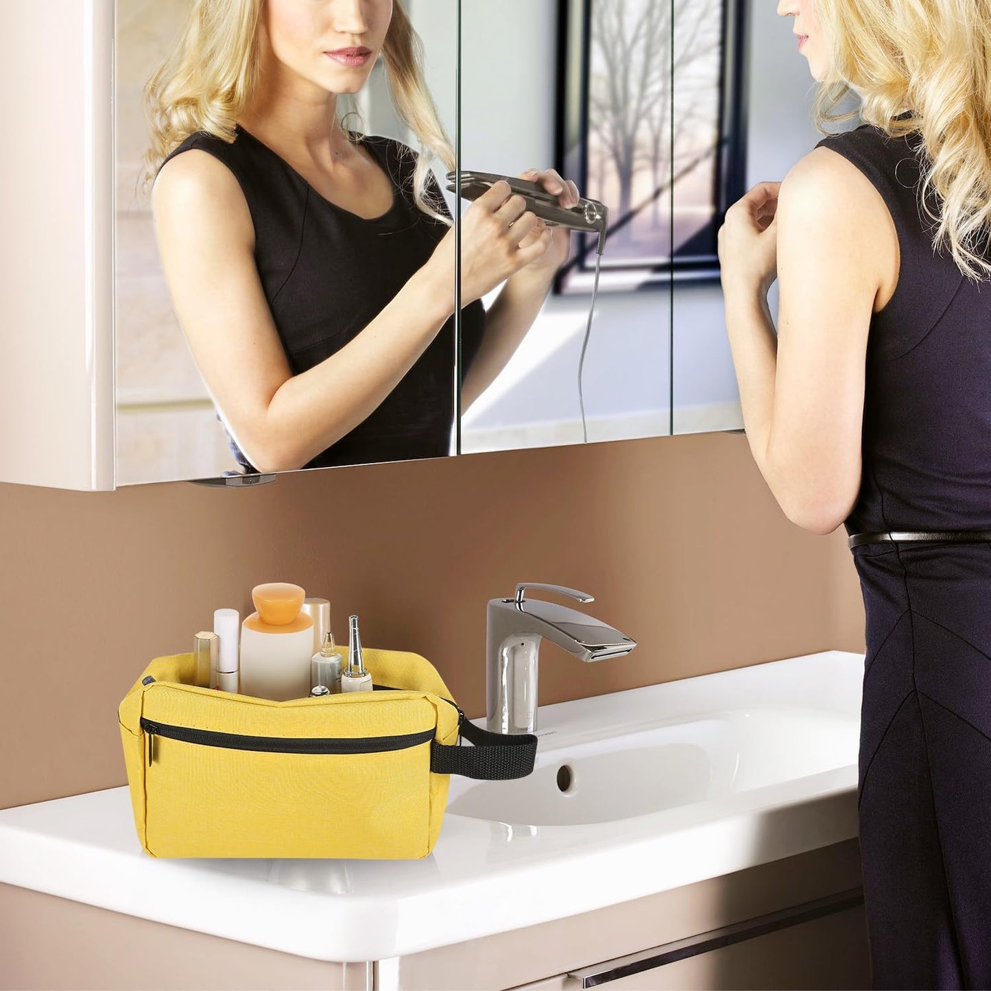 Travel Toiletry Bag Toiletry Bag for Women Men Hanging Cosmetic Bag Travel Acces