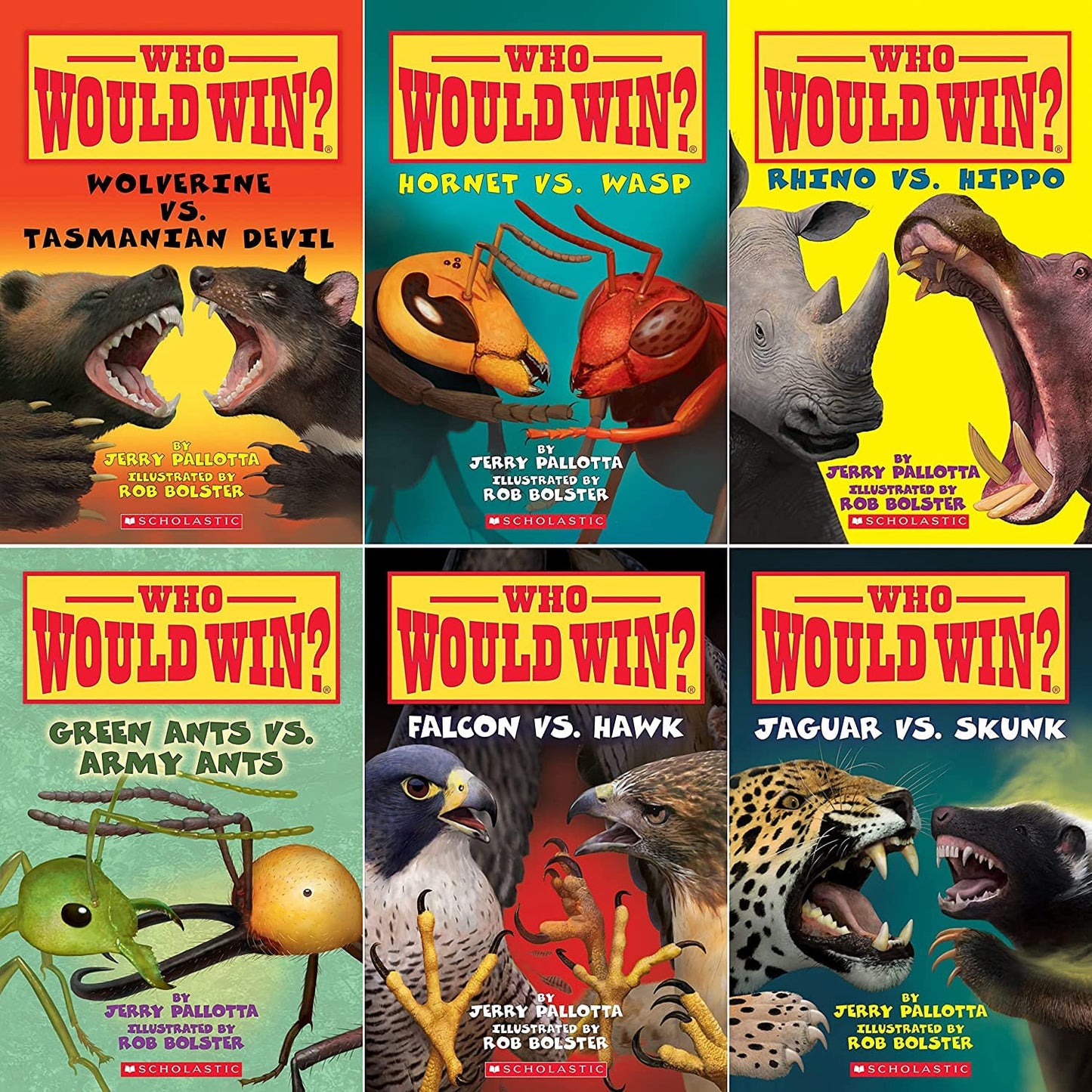 Who Would Win Complete Series: 26 Books Set