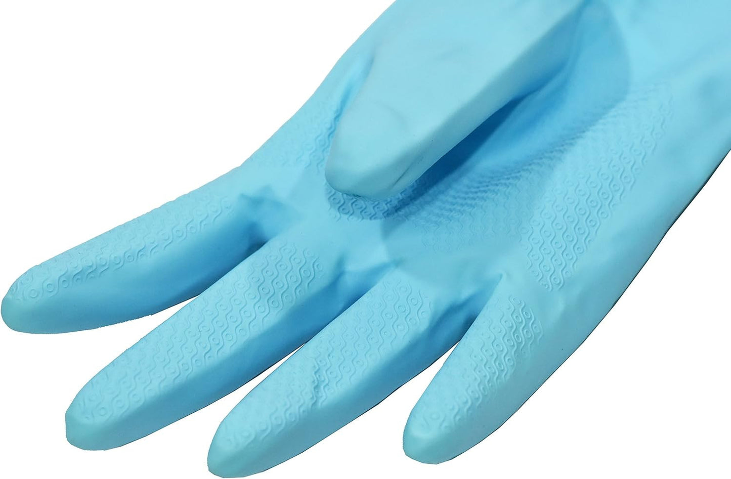 2 PAIRS Household Gloves Latex Free Cleaning Gloves with Soft Lining Long Cuff 1