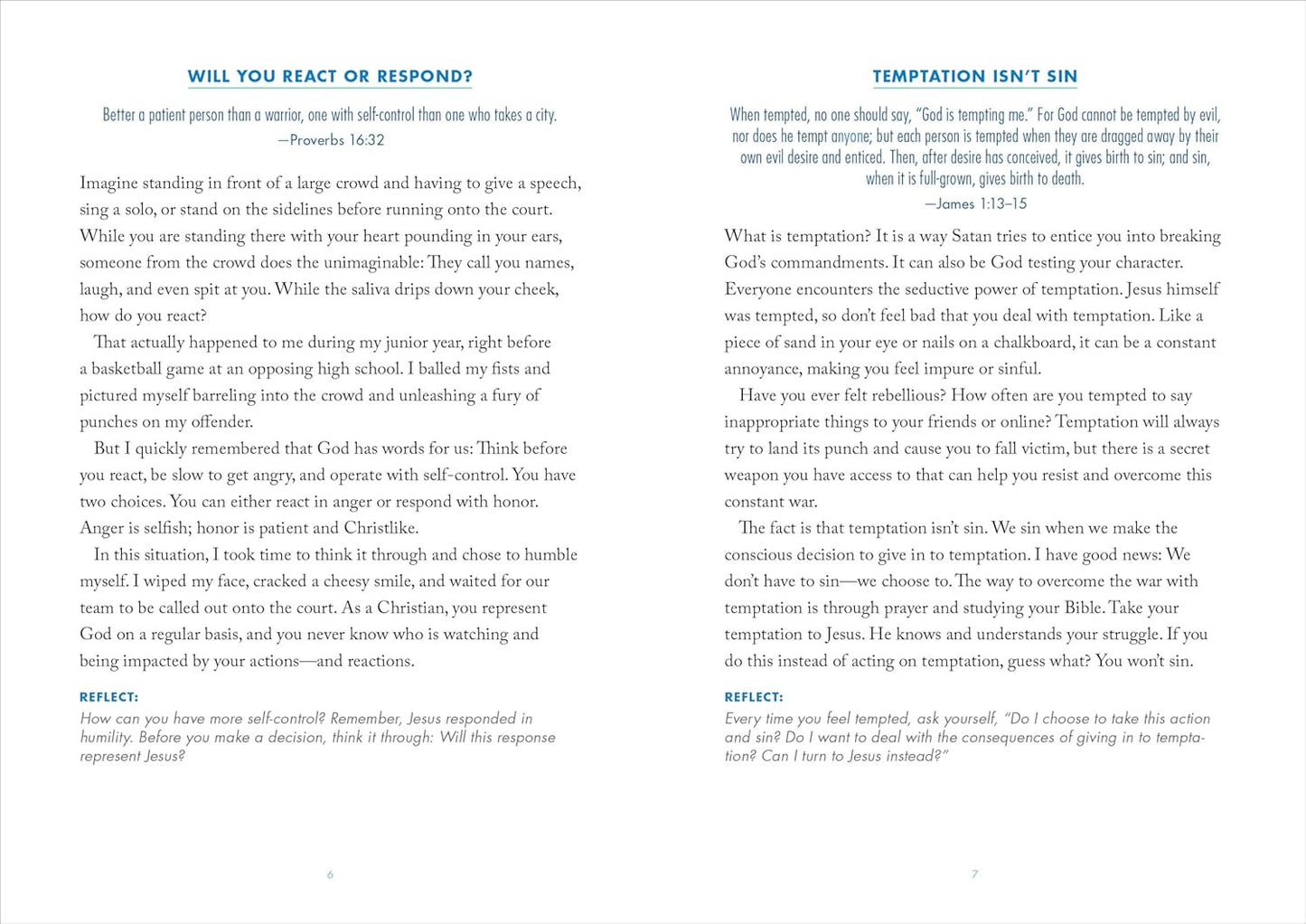 Walk in Faith: 5-Minute Devotions for Teen Guys