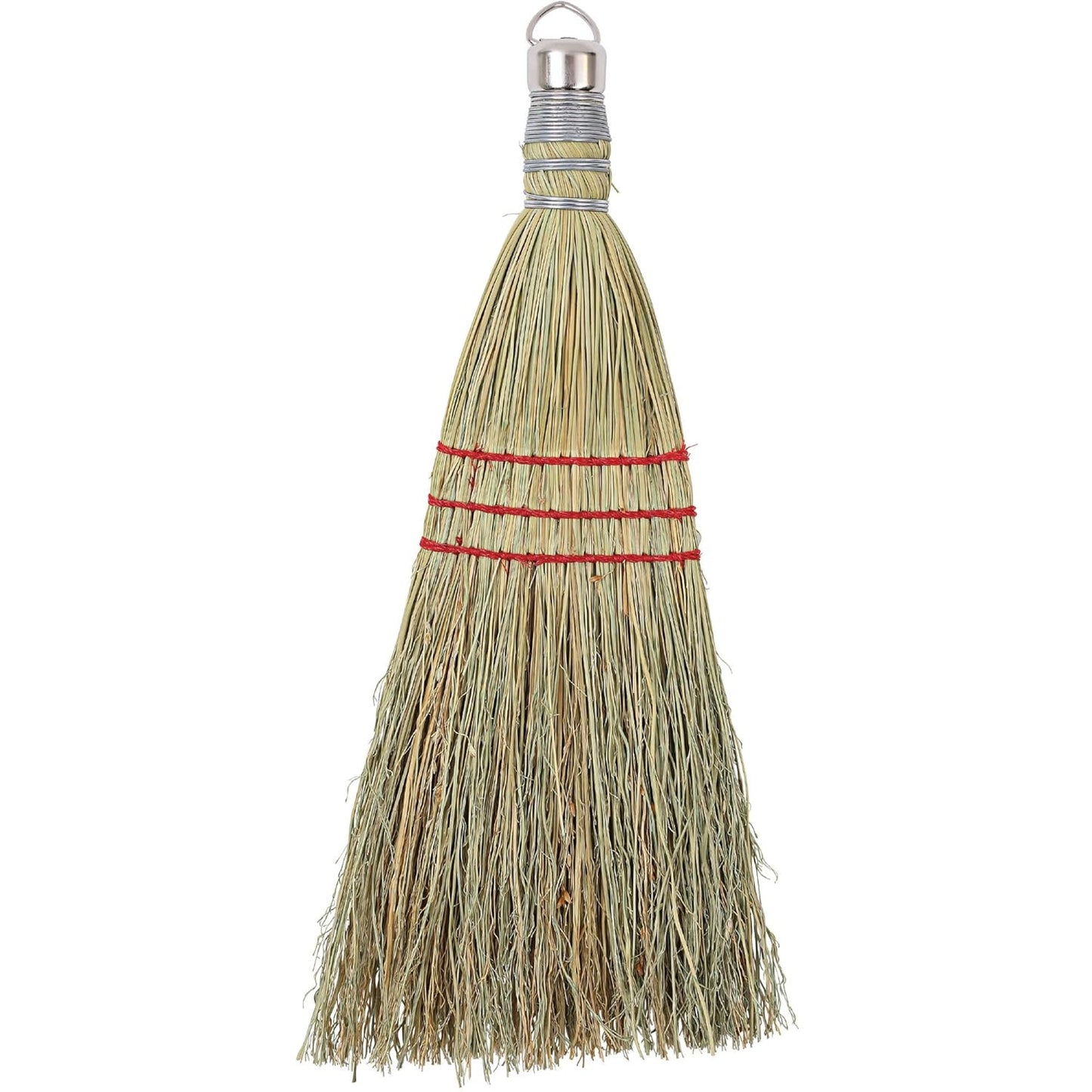 Whisk Broom, Metal Hang Ring, Natural, 1 Count