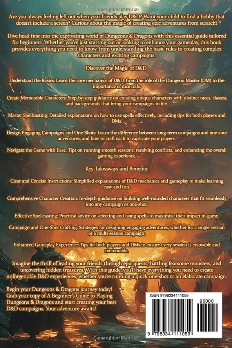 A Beginner'S Guide to Playing Dungeons & Dragons: the Unofficial How to Play and