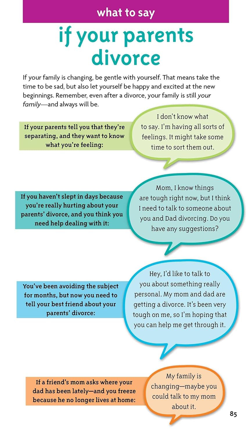 A Smart Girl'S Guide: Knowing What to Say: Finding the Words to Fit Any Situatio