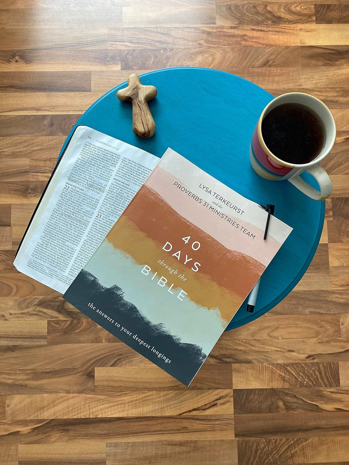 40 Days through the Bible: the Answers to Your Deepest Longings