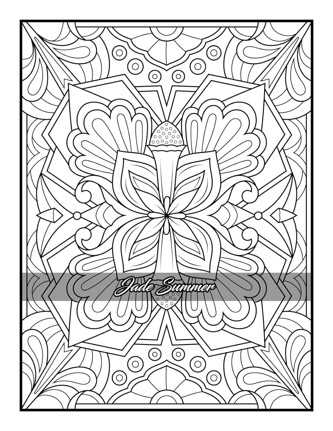 100 Amazing Patterns: an Adult Coloring Book with Fun, Easy, and Relaxing Colori