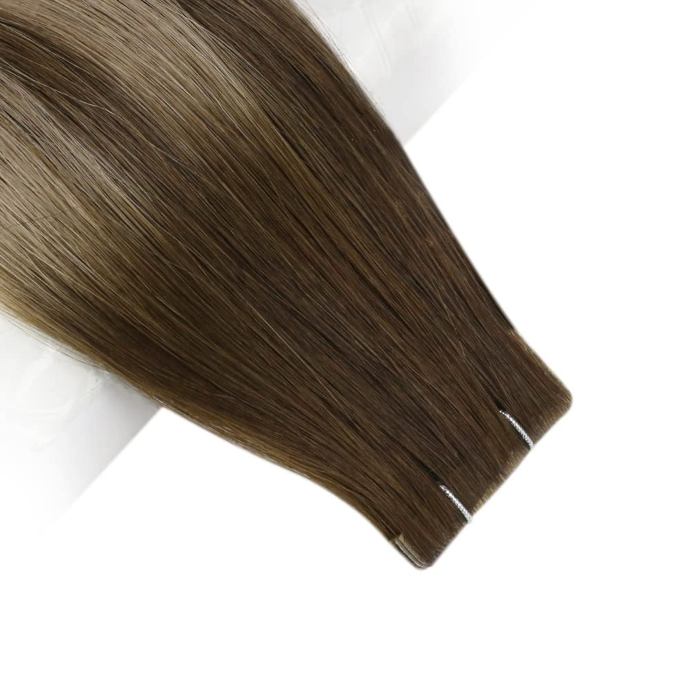 Virgin Tape in Hair Extensions 5Pcs 14 Inch Injection Tape in Extensions Human H