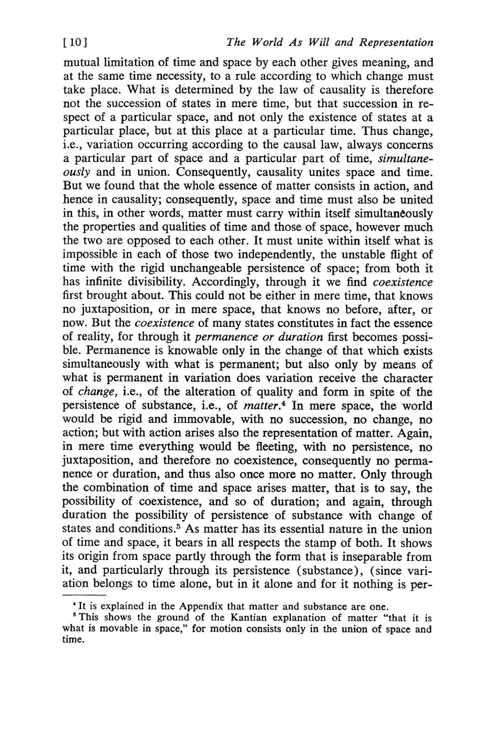 The World as Will and Representation, Vol. 1